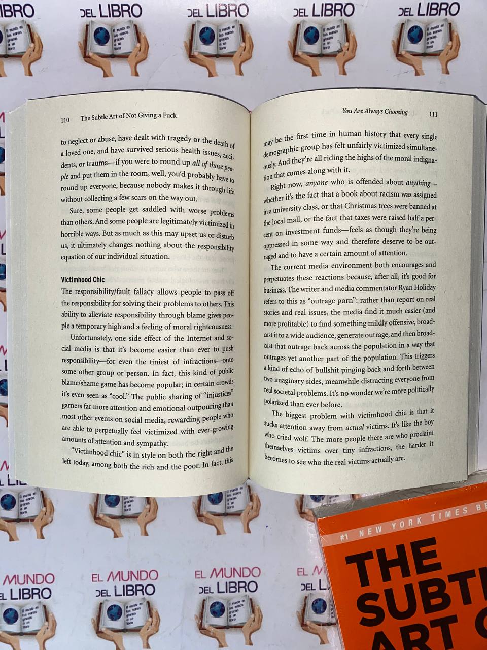 The Subtle Art Of Not Giving A Fuck - Mark Manson (Ingles)