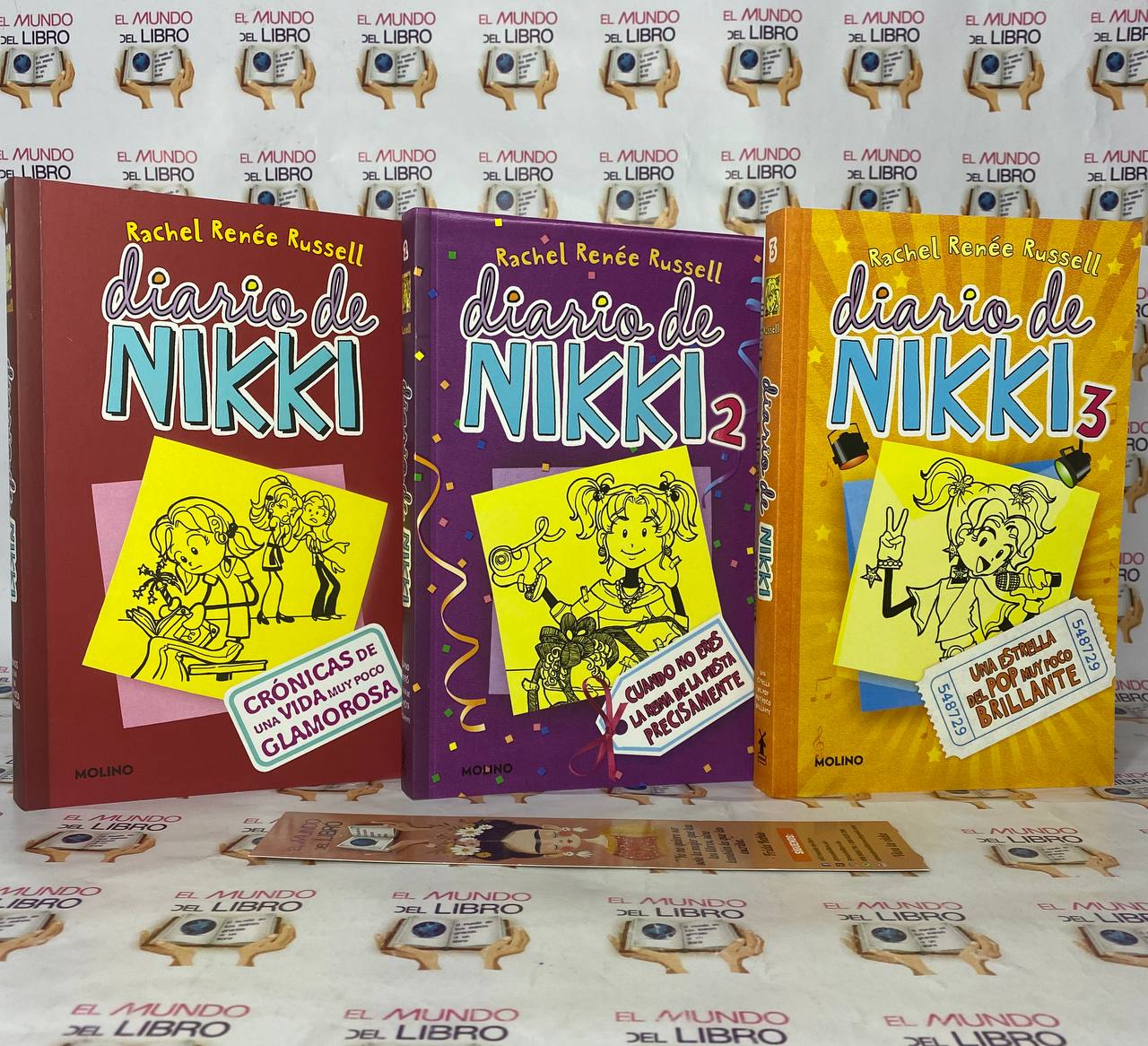 Diario de Nikki - Lote de 3 Libros