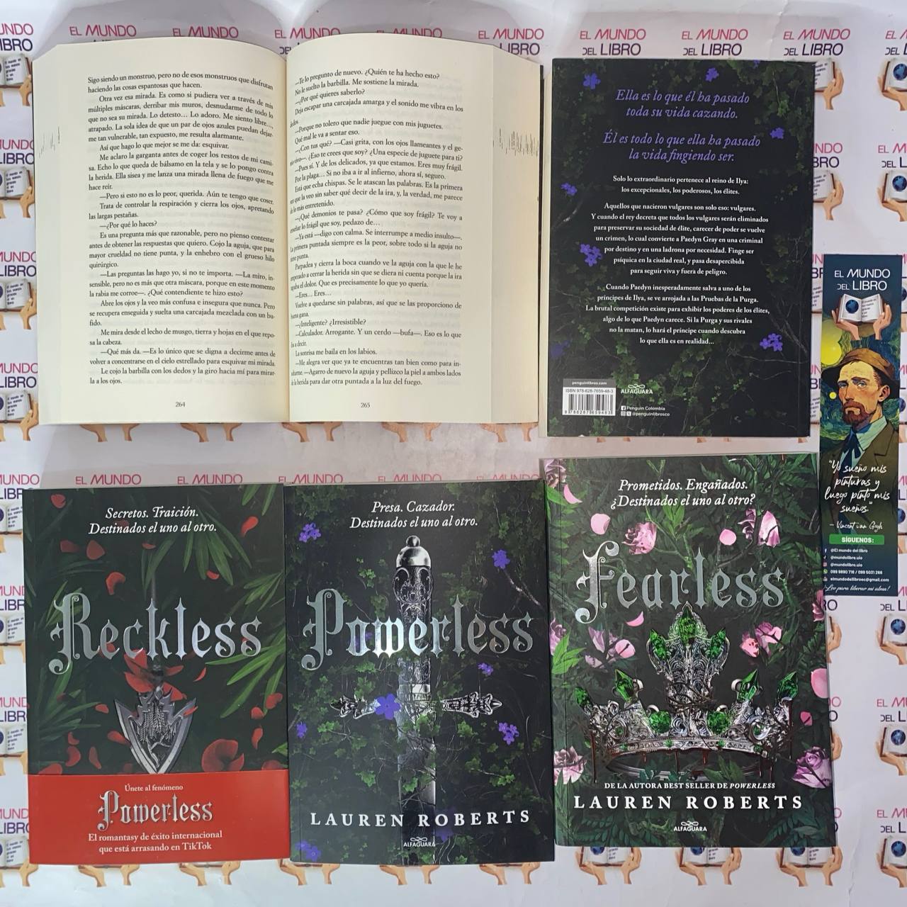 Set de libros de 'Powerless'