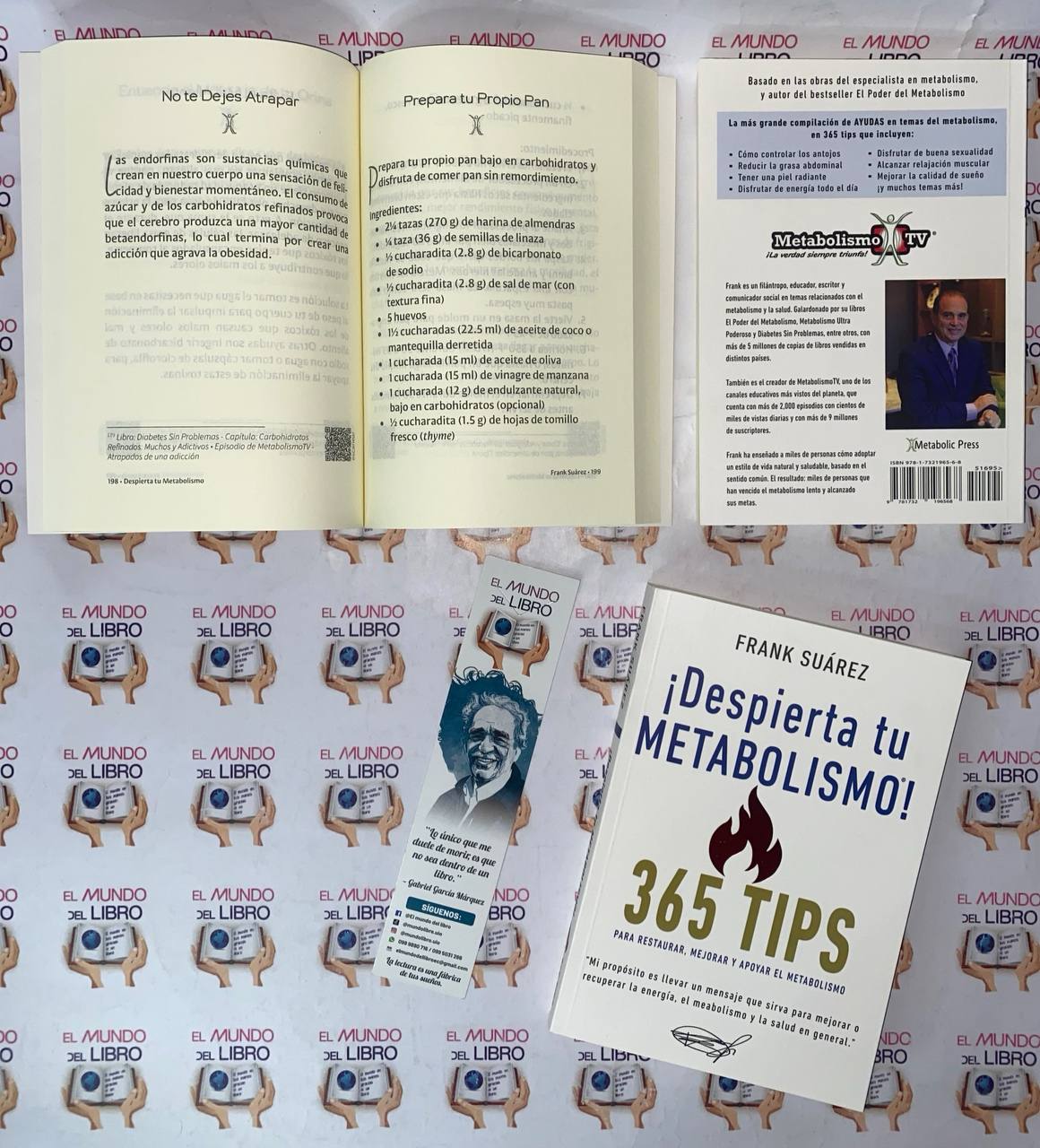 ¡Despierta Tu Metabolismo 365 Tips! - Frank Suarez 
