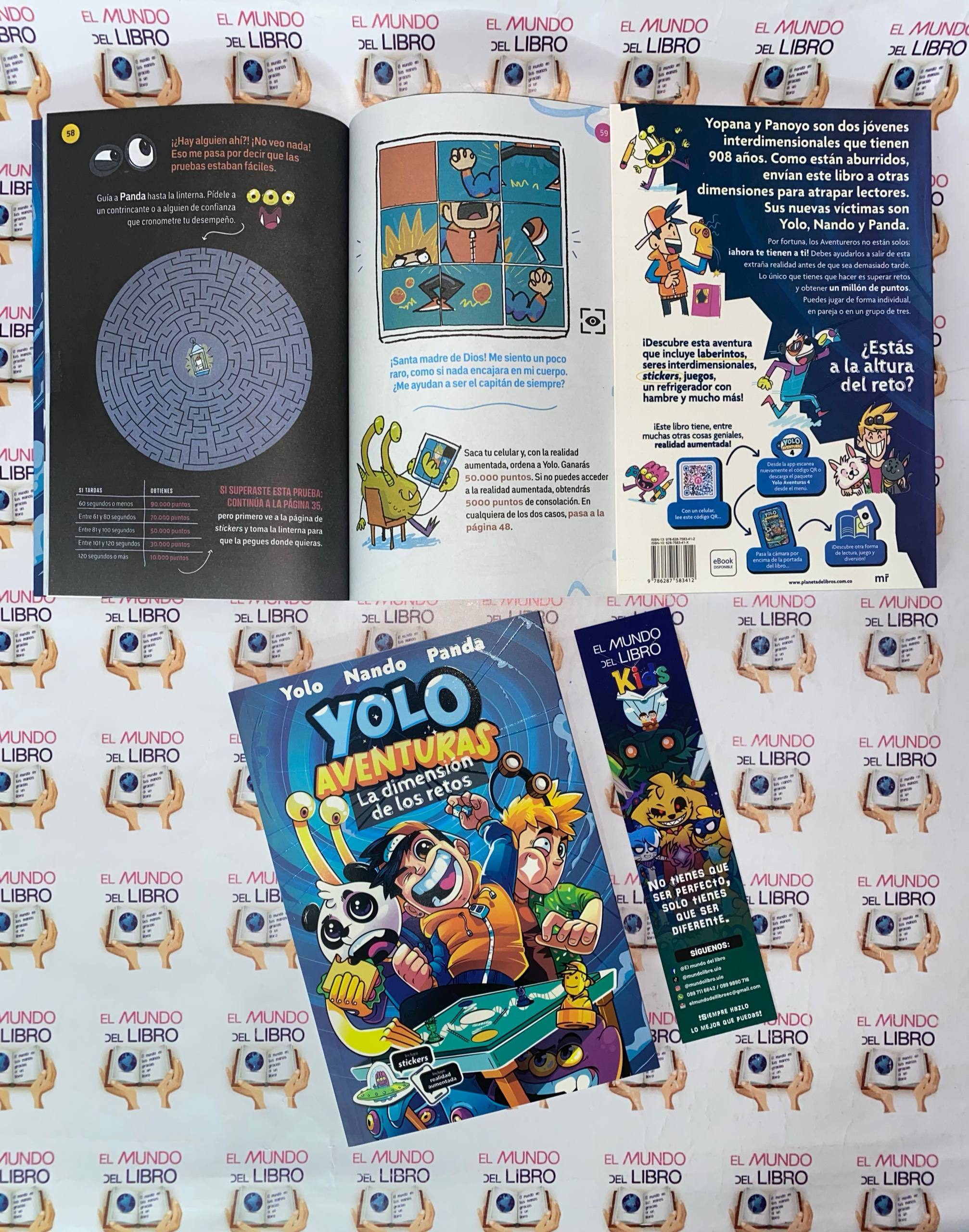 Yolo Aventuras 4: la dimensión de los retos (incluye stickers)