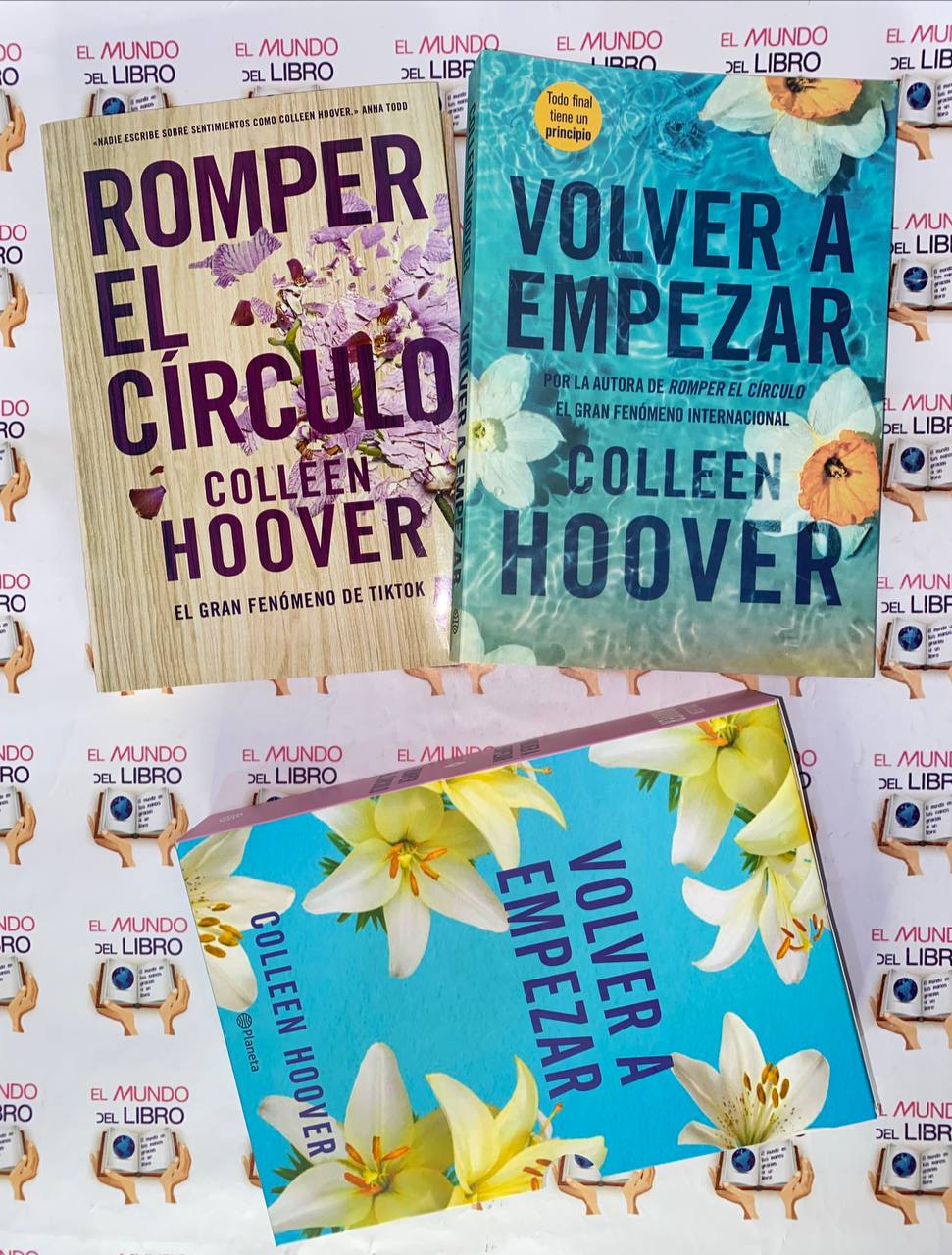 Romper El Círculo + Volver a Empezar - Colleen Hoover  (incluye caja) 