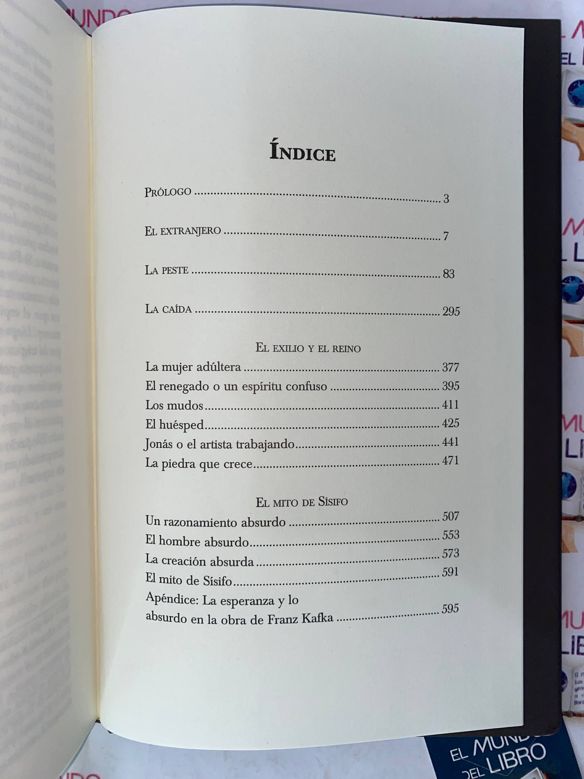 Obras Selectas de Albert Camus