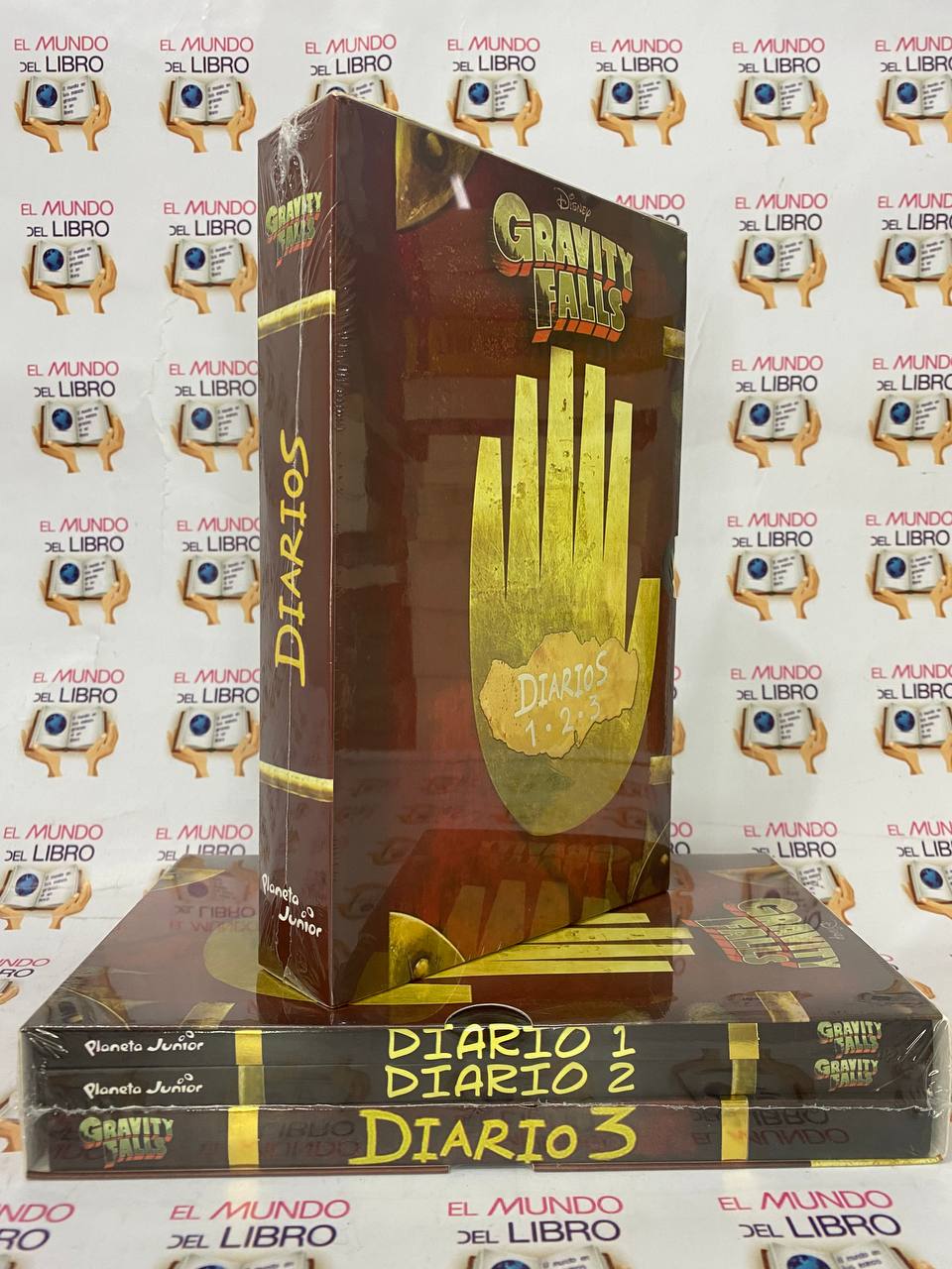 Gravity Falls: Diarios 1, 2 y 3 con caja