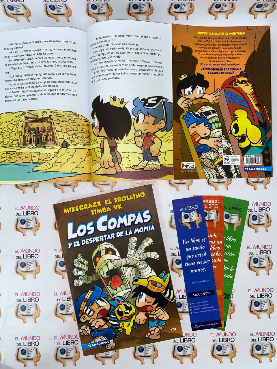 Los Compas y el despertar de la momia