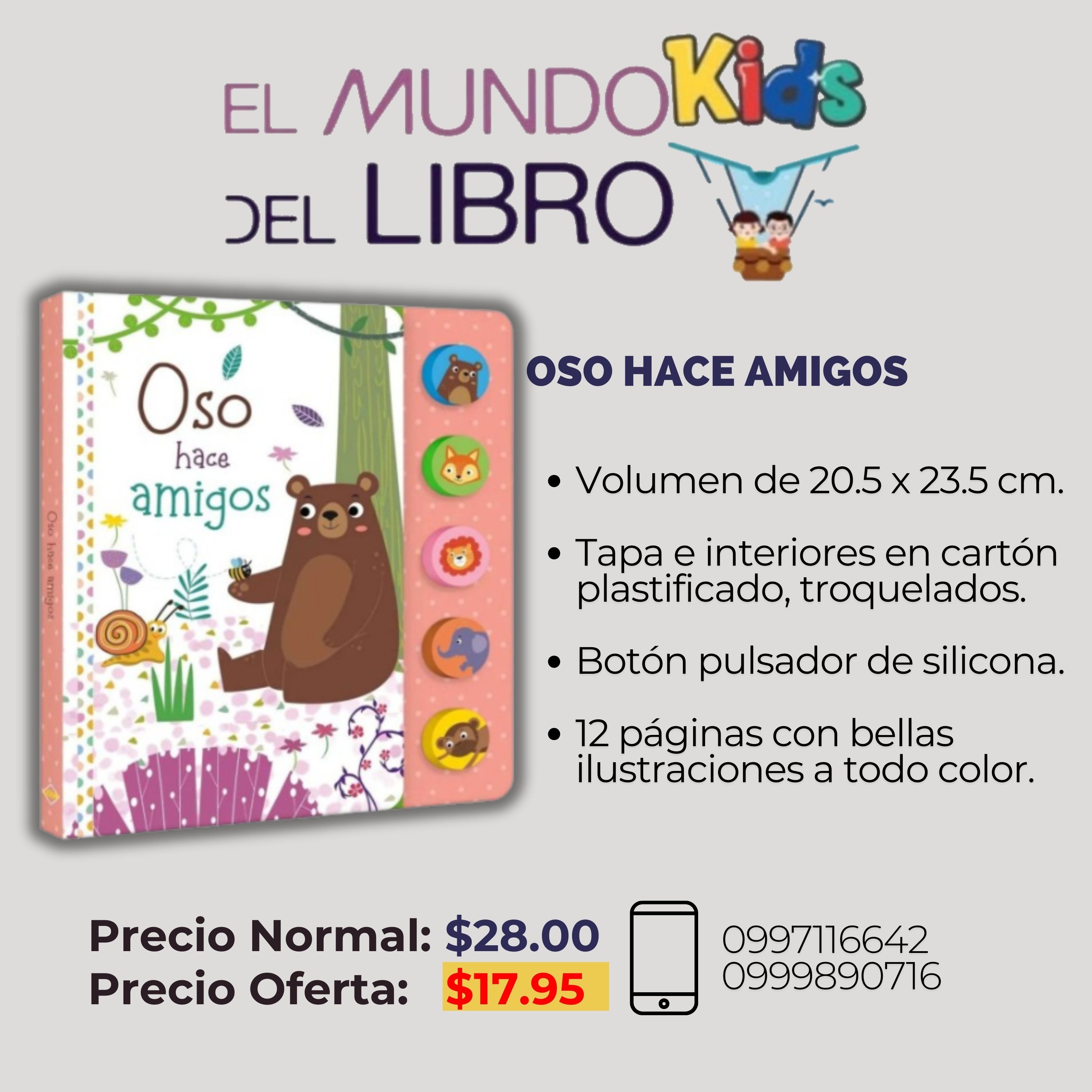 Oso hace amigos