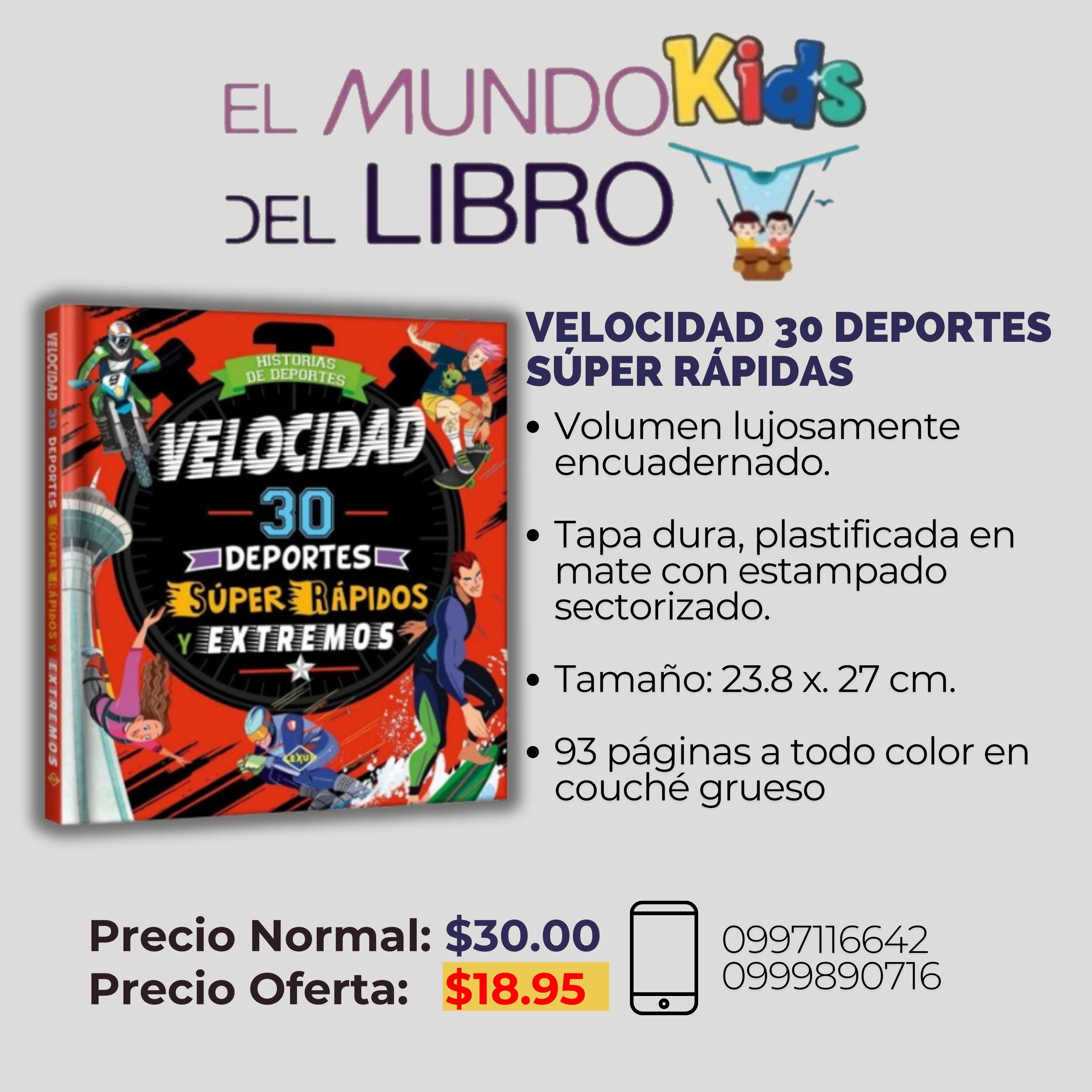 Velocidad 30 deportes súper rápidas