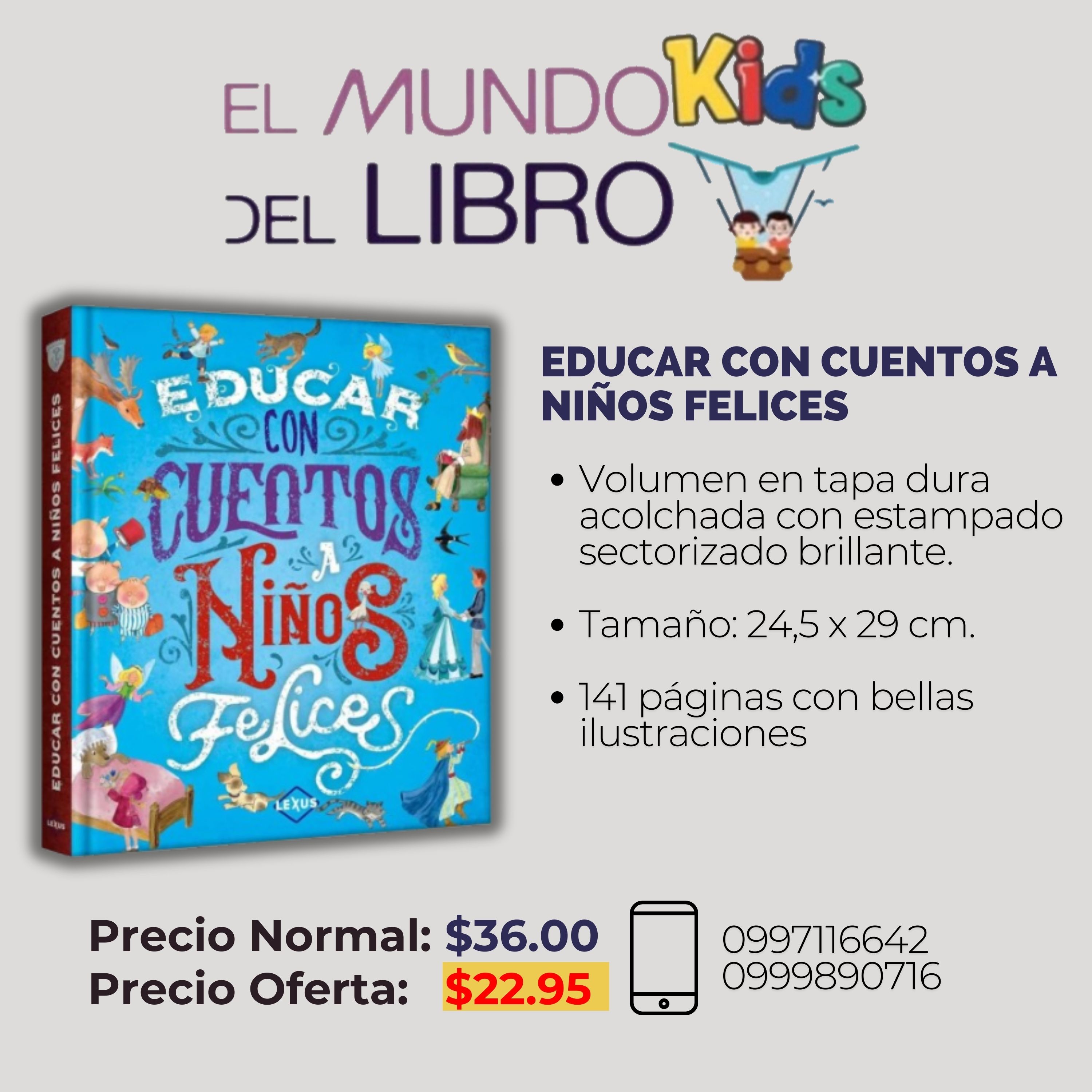 Educar con cuentos a niños felices