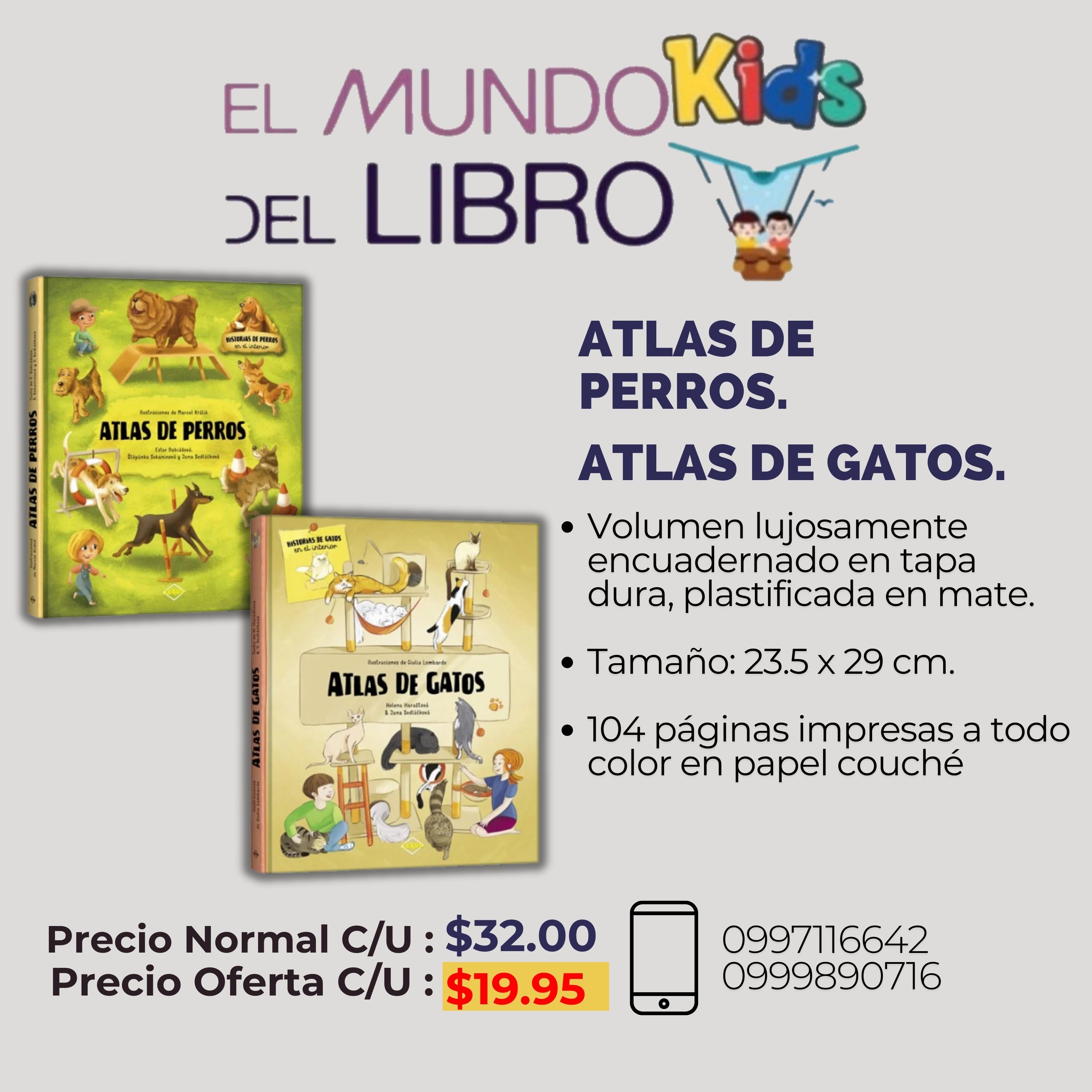 Atlas de perros y atlas de gatos