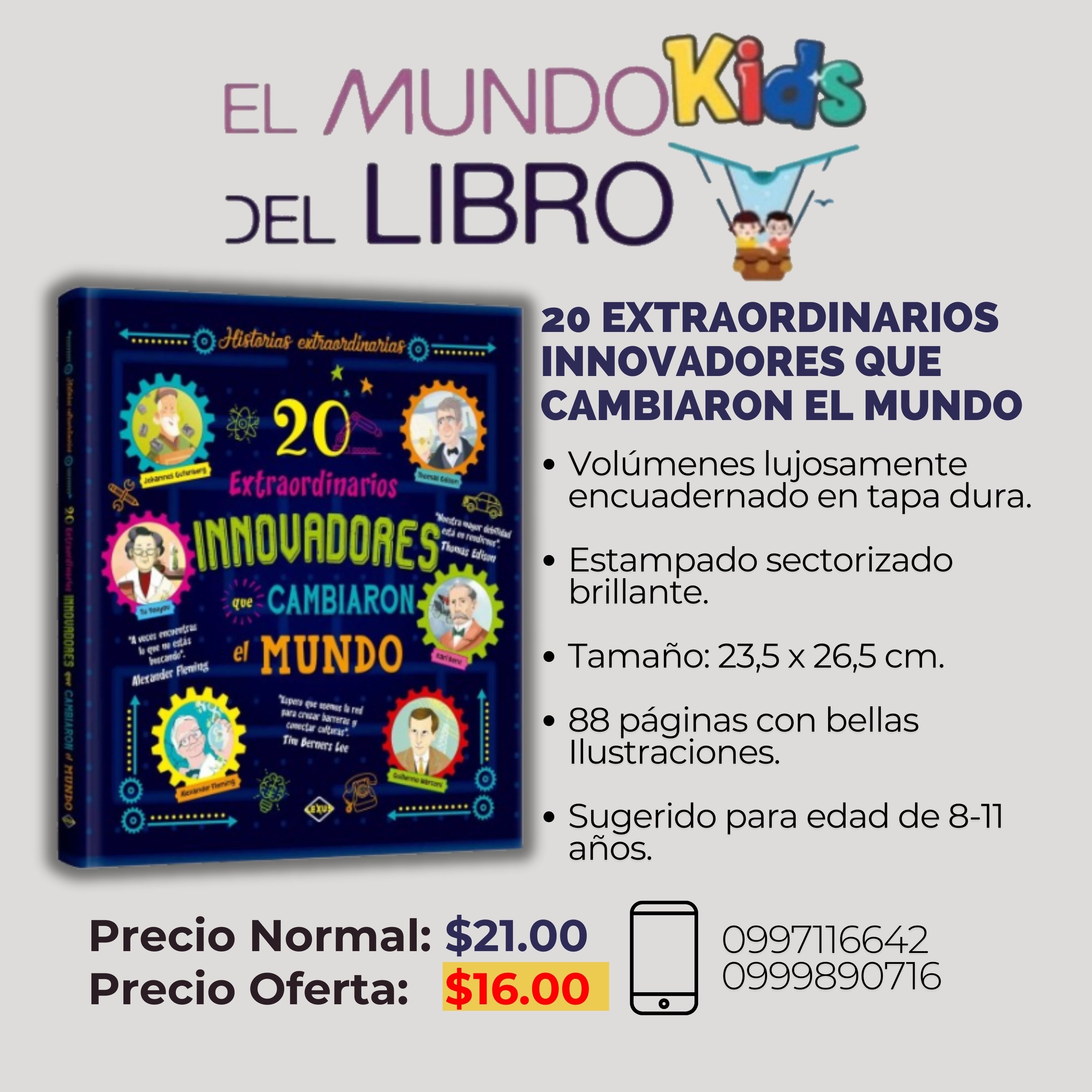 20 Extraordinarios Innovadores que Cambiaron el Mundo