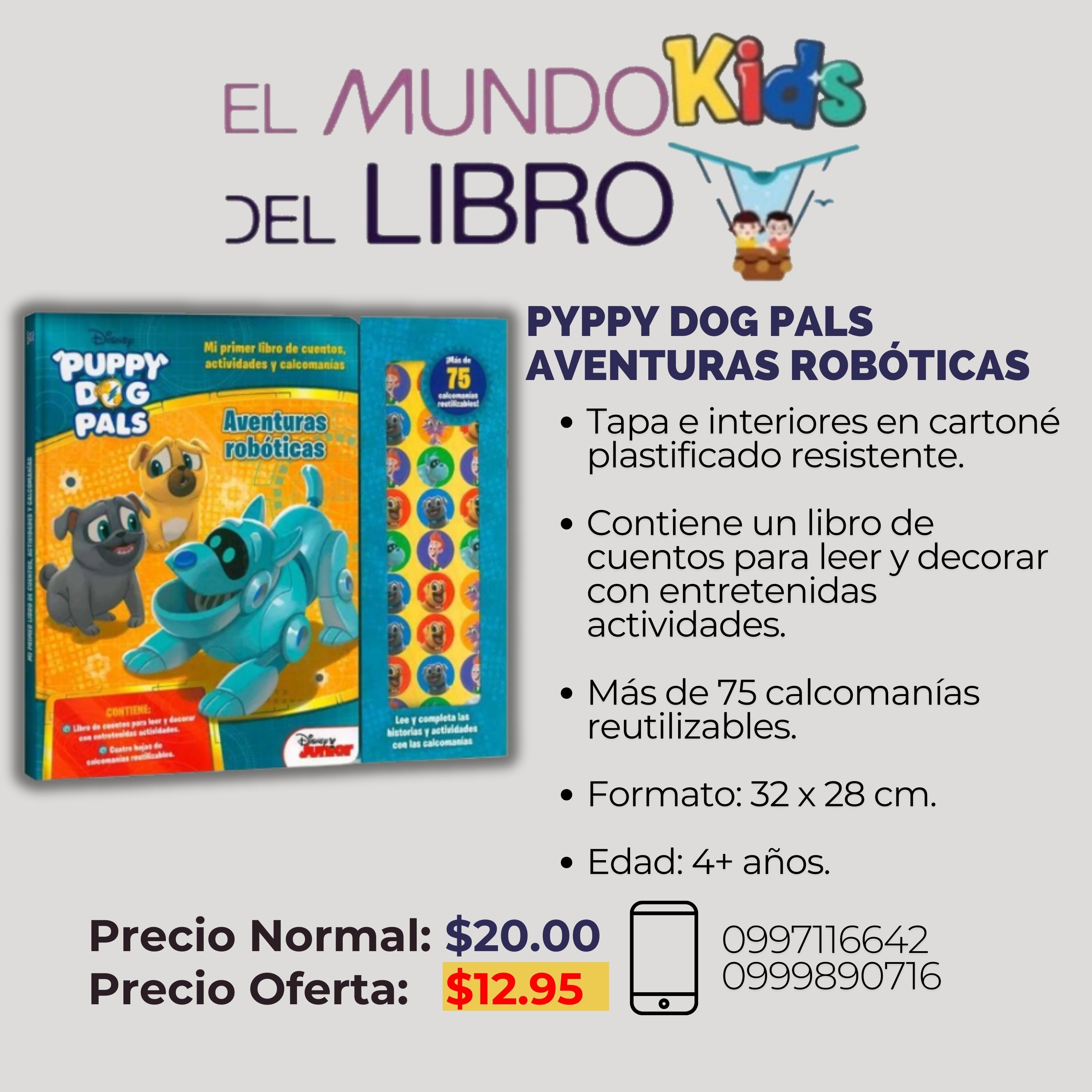 Puppy Dog Pals Aventuras Robóticas