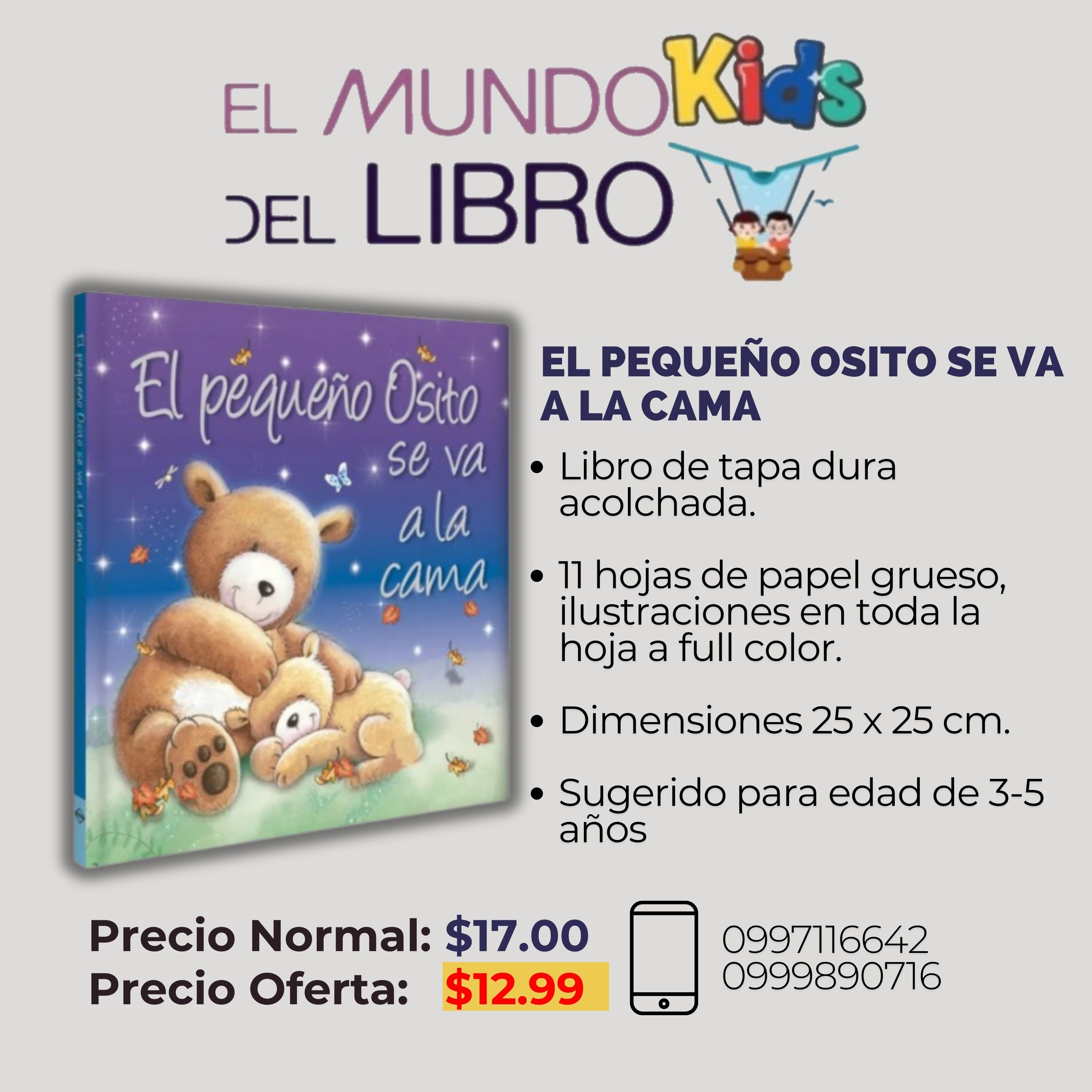 El pequeño Osito se va a la cama