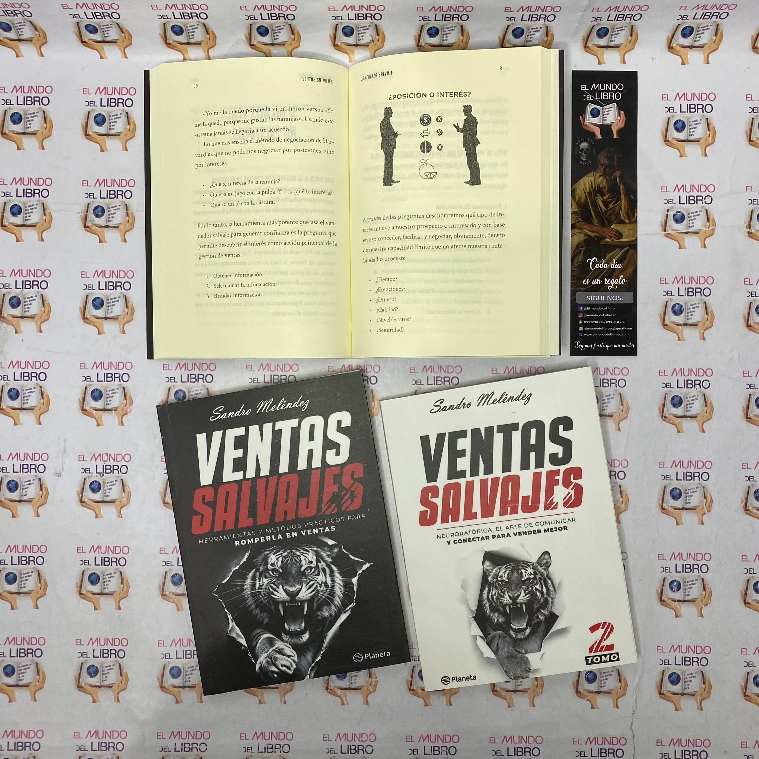 Pack Ventas Salvajes 1 + Ventas Salvajes 2 - Sandro Meléndez   