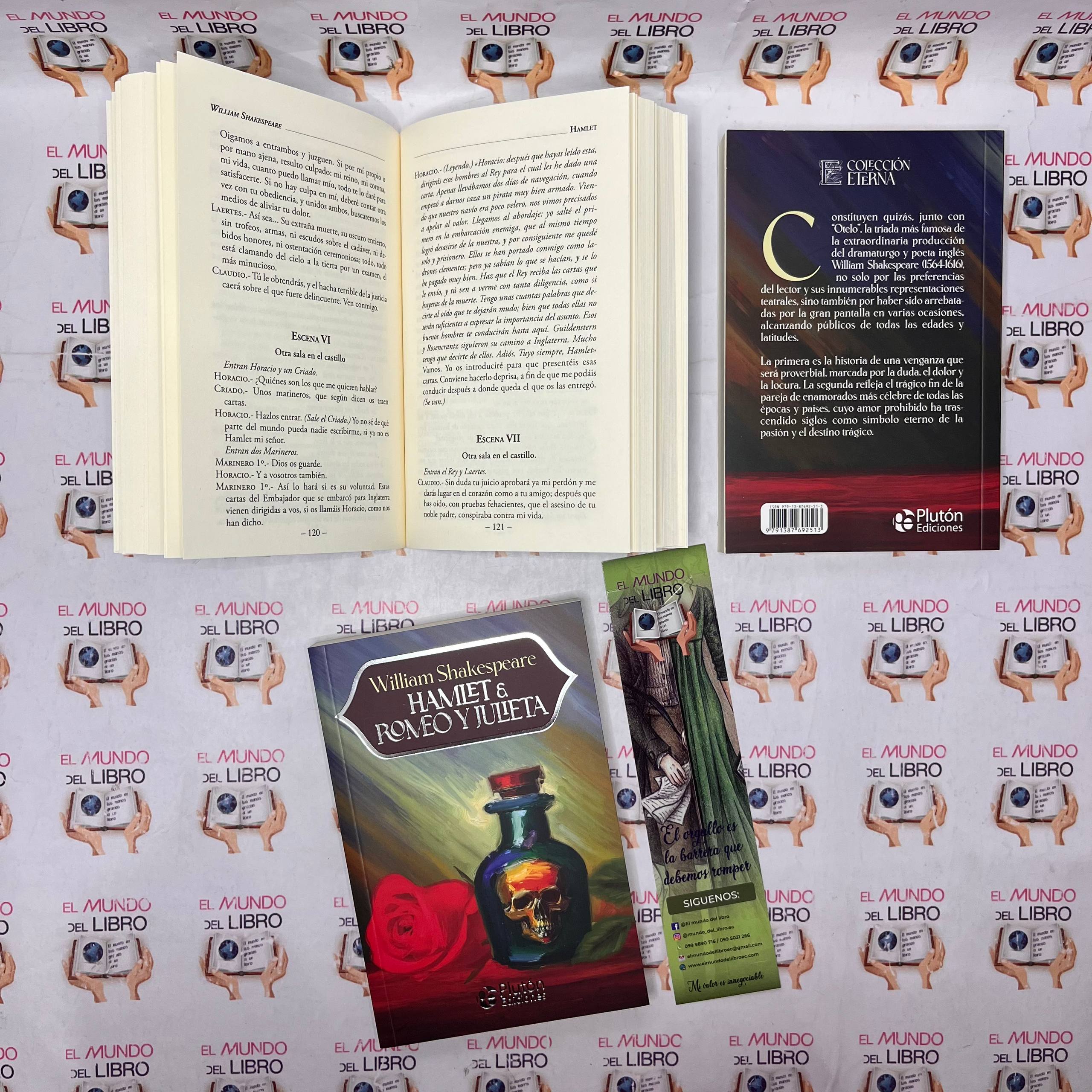 Hamlet & Romeo y Julieta - William Shakespeare  (Novelas Clásicas)