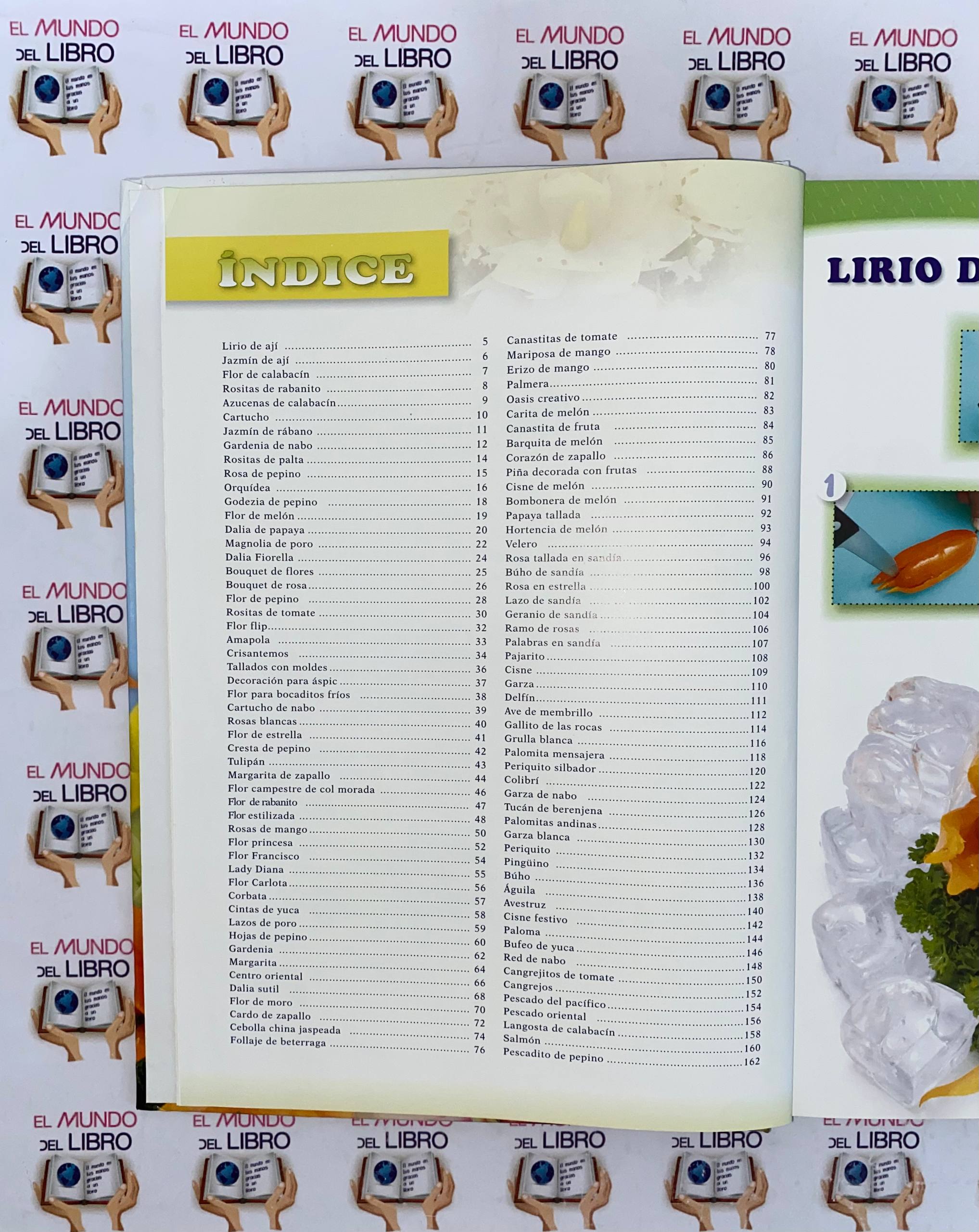 Tallado De Frutas y Verduras (Ilustrado)  