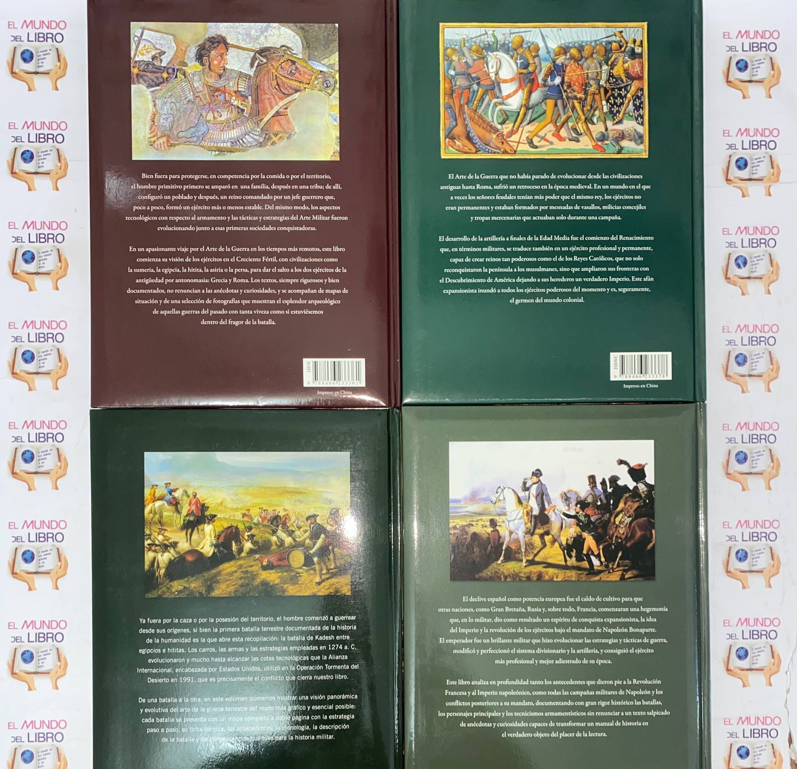  La Guerra En El Mundo Antiguo + Las Guerras Mediavales + Batallas Terrestres + Las Guerras Napoleónicas