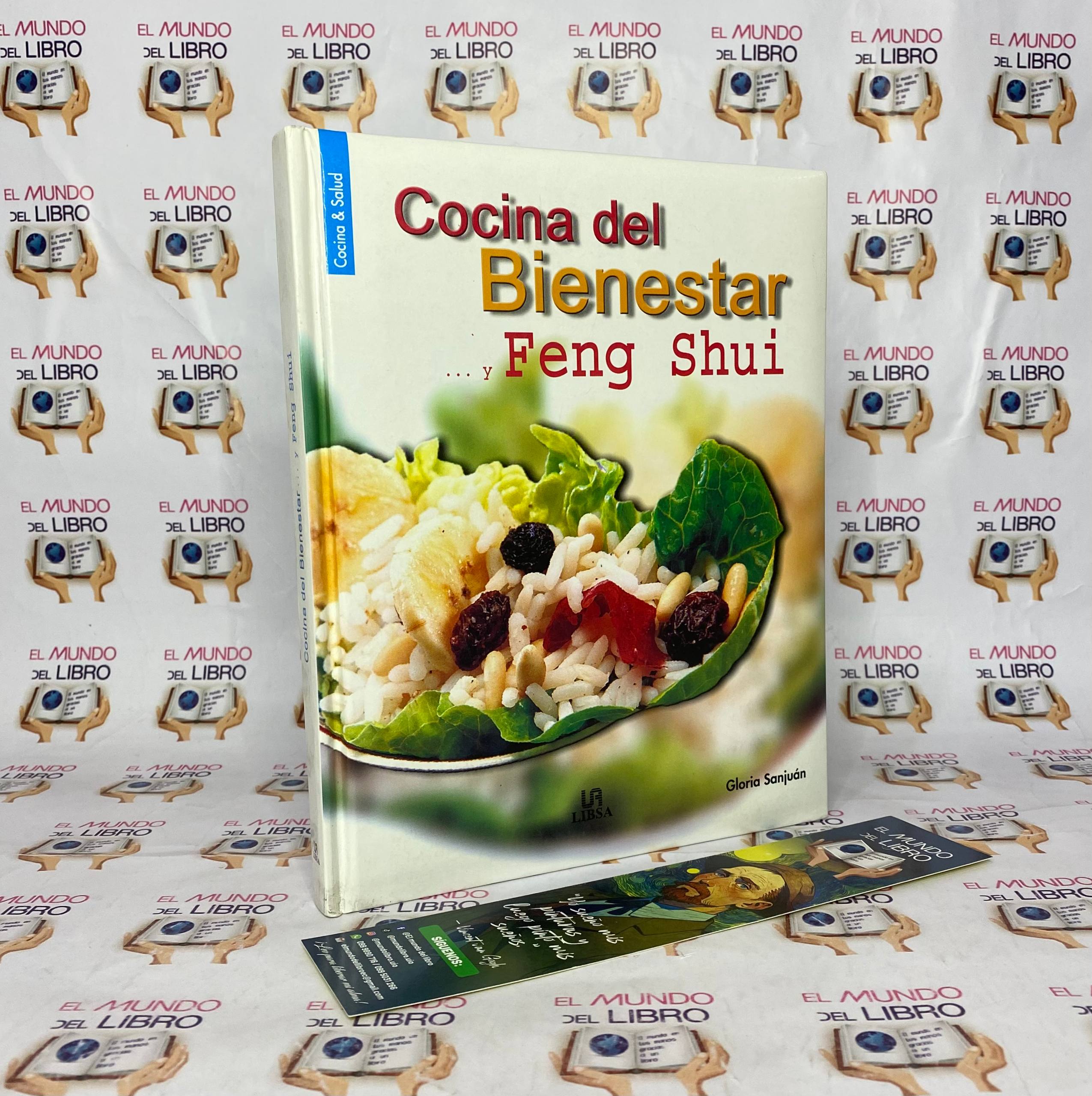 Cocina Del Bienestar y Feng Shui - Gloria Sanjuán  (Ilustrado) 