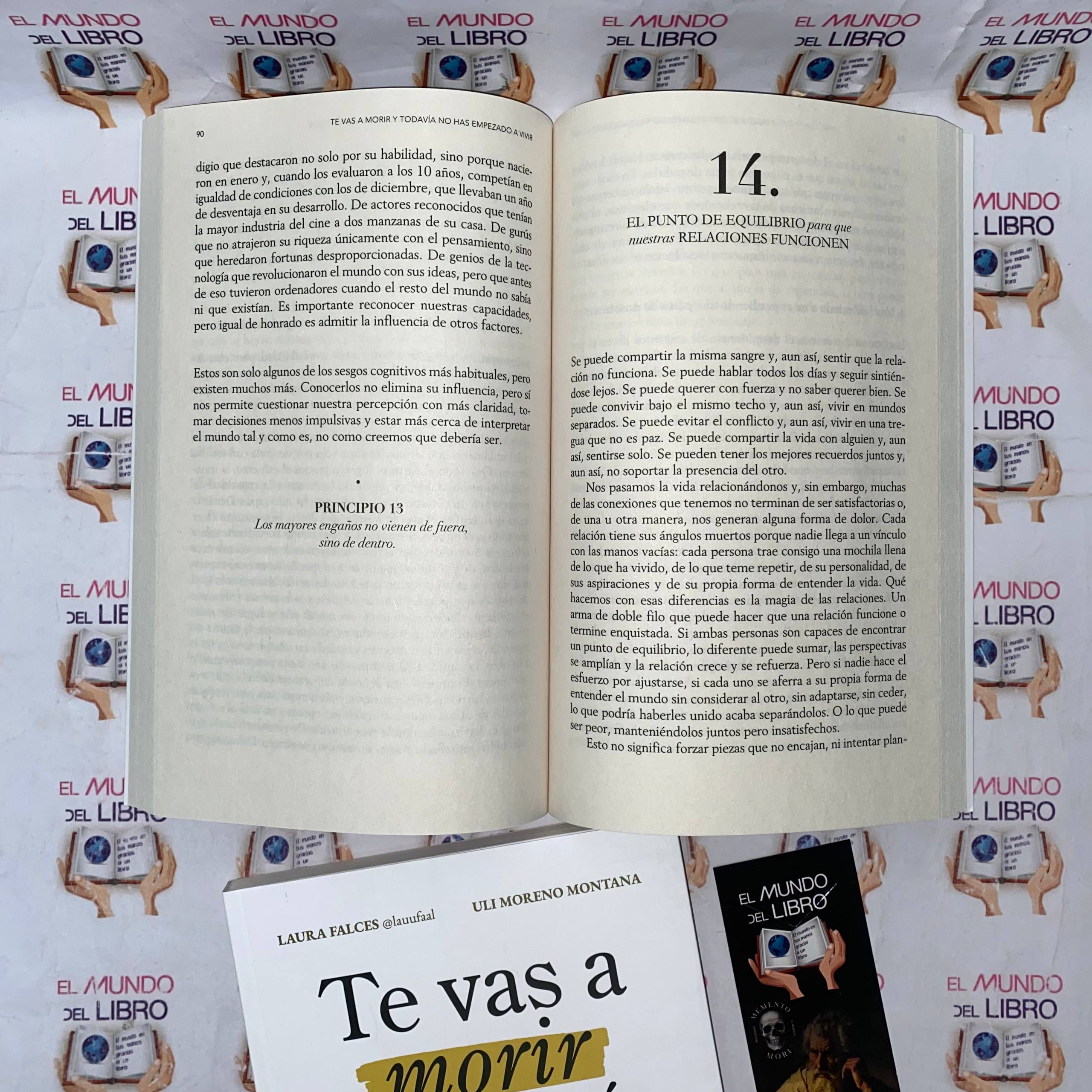 Te Vas A Morir Y Todavía No Has Empezado A Vivir - Laura Falces y Uli Moreno Montana 