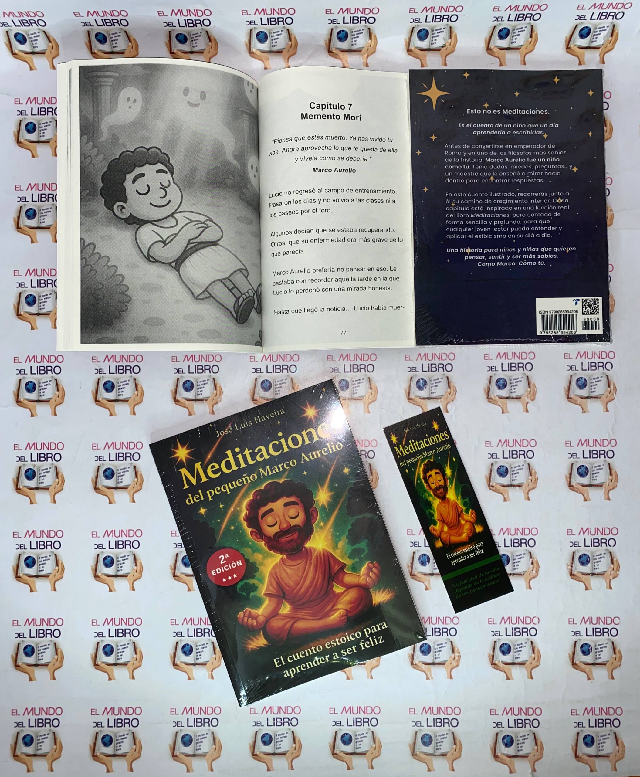 Meditaciones del Pequeño Marco Aurelio: el cuento estoico para aprender a ser feliz - José Luis Haveira 