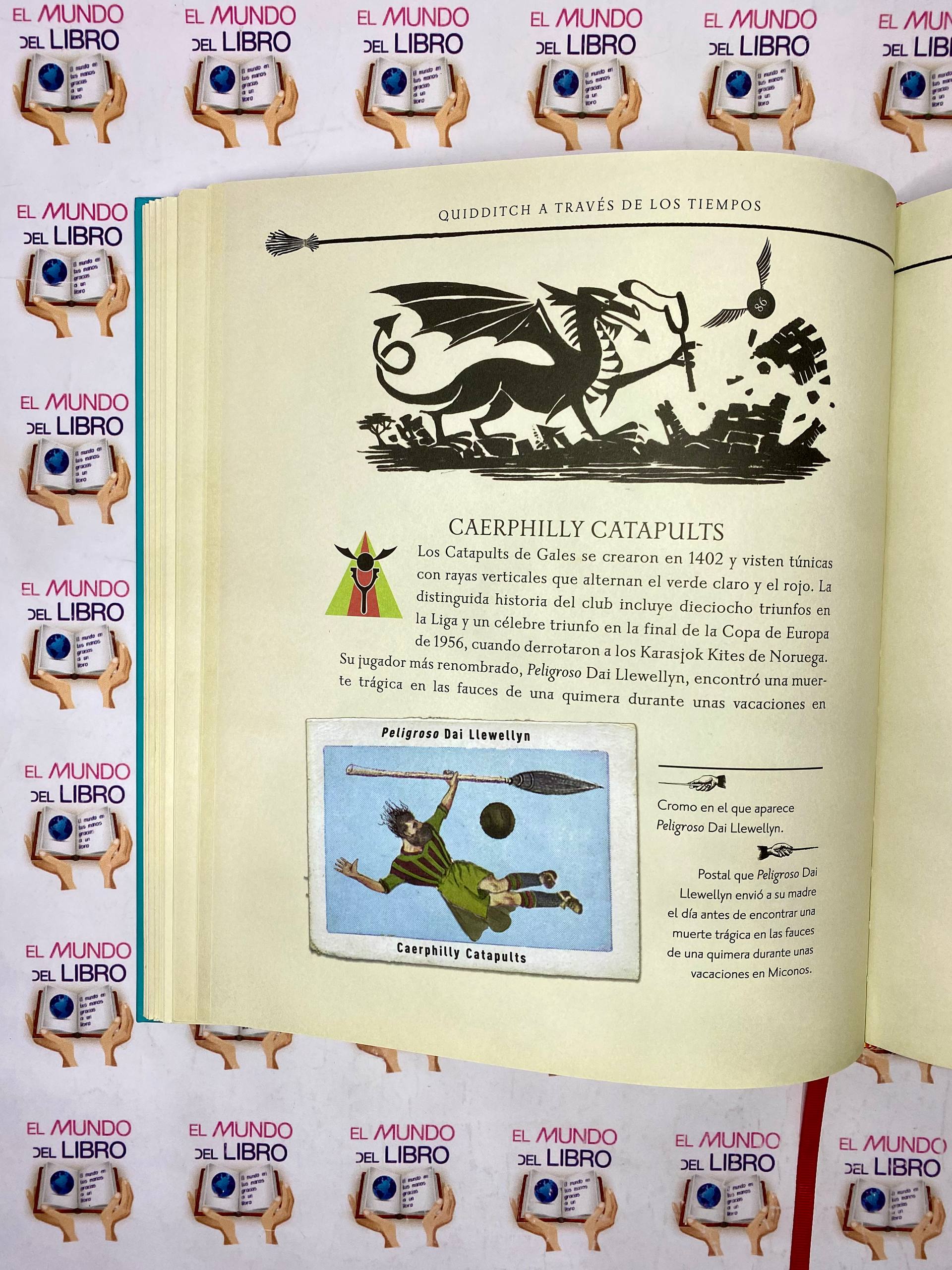 Quidditch a Través De Los Tiempos - J.K Rowling (Ilustrado)  