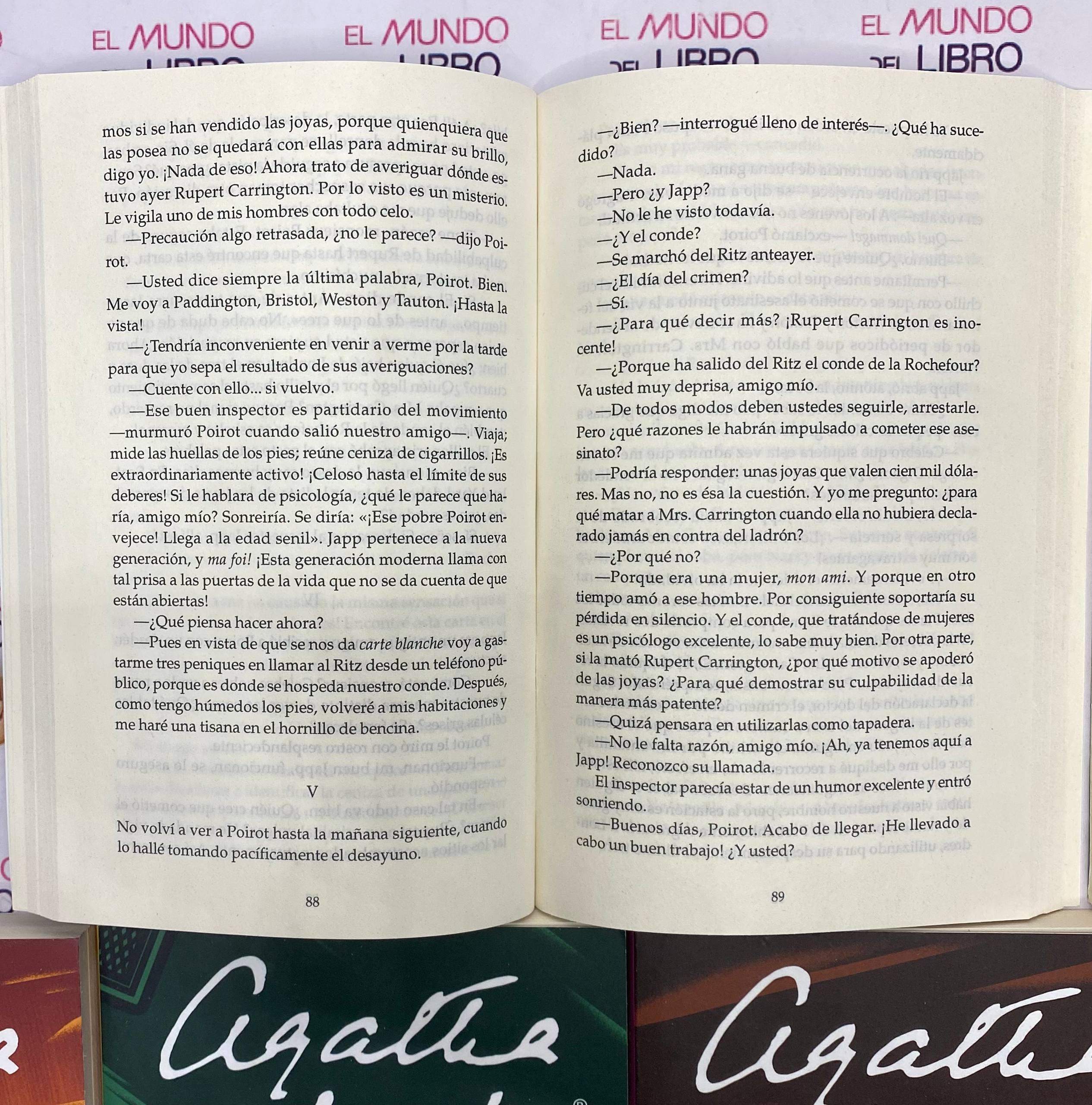 Colección de novelas de Agatha Christie