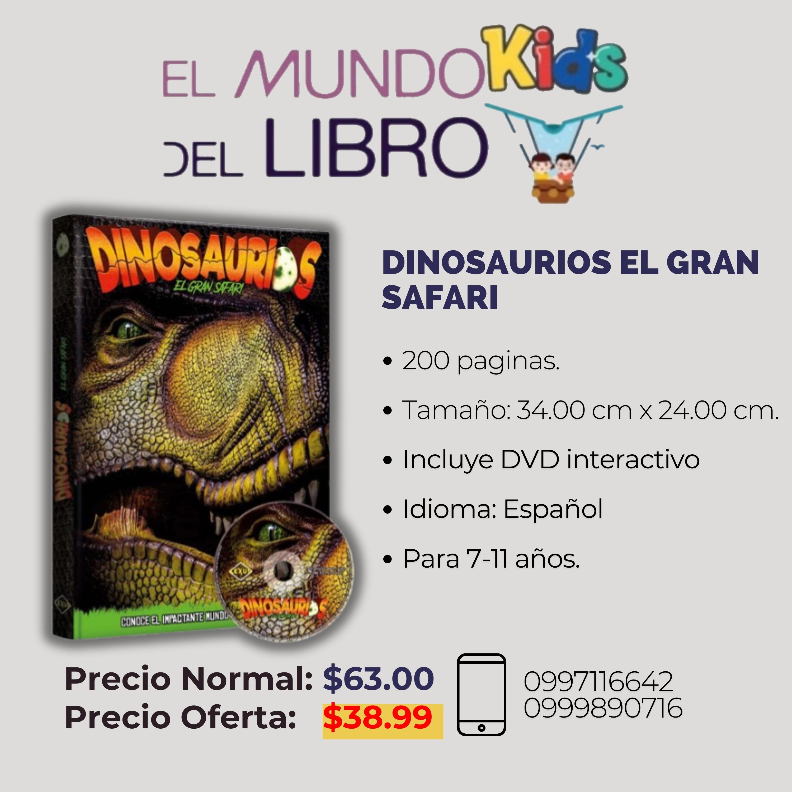 Dinosaurios El Gran Safari