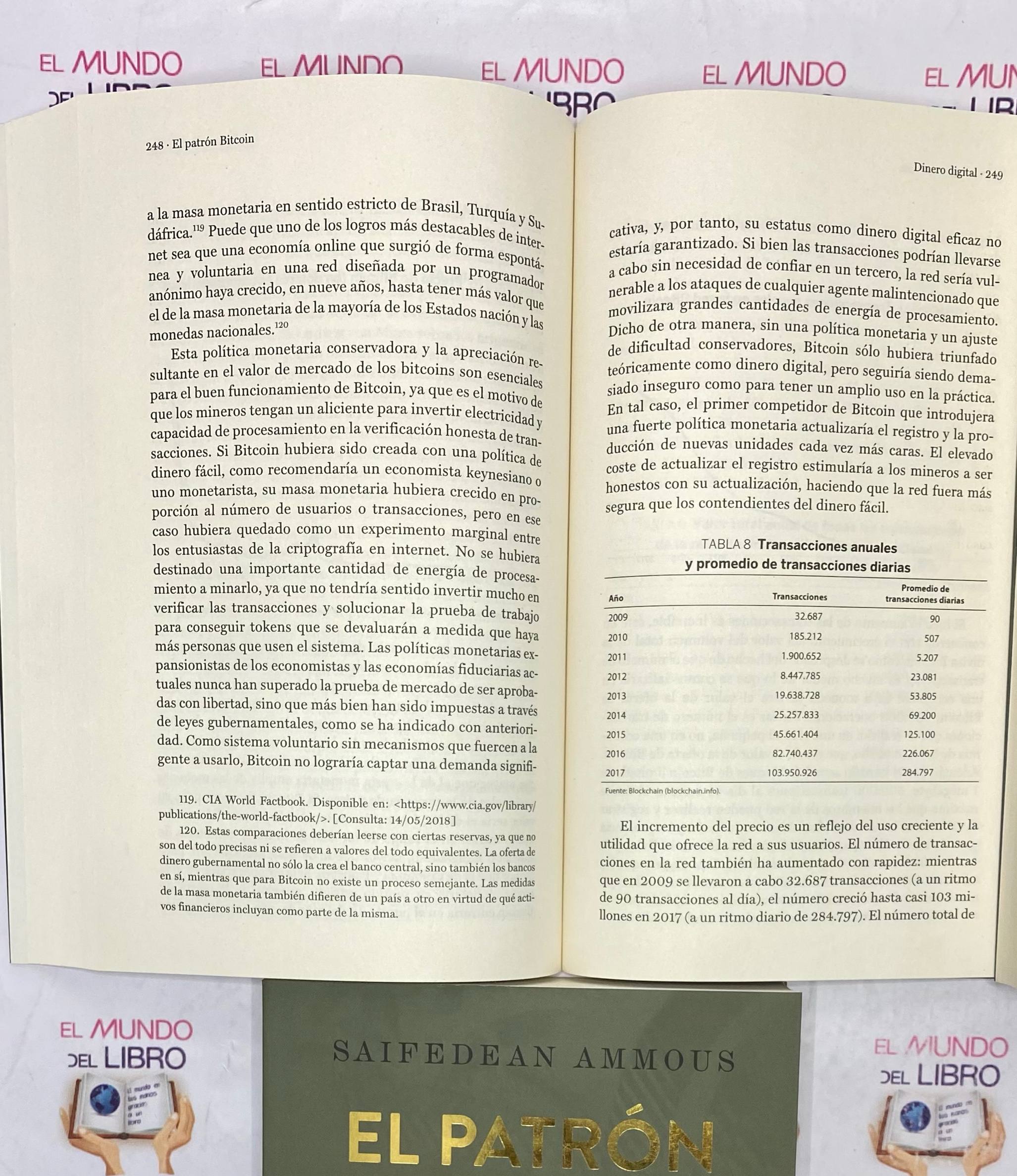 El Patrón Bitcoin - Saifedean Ammous  