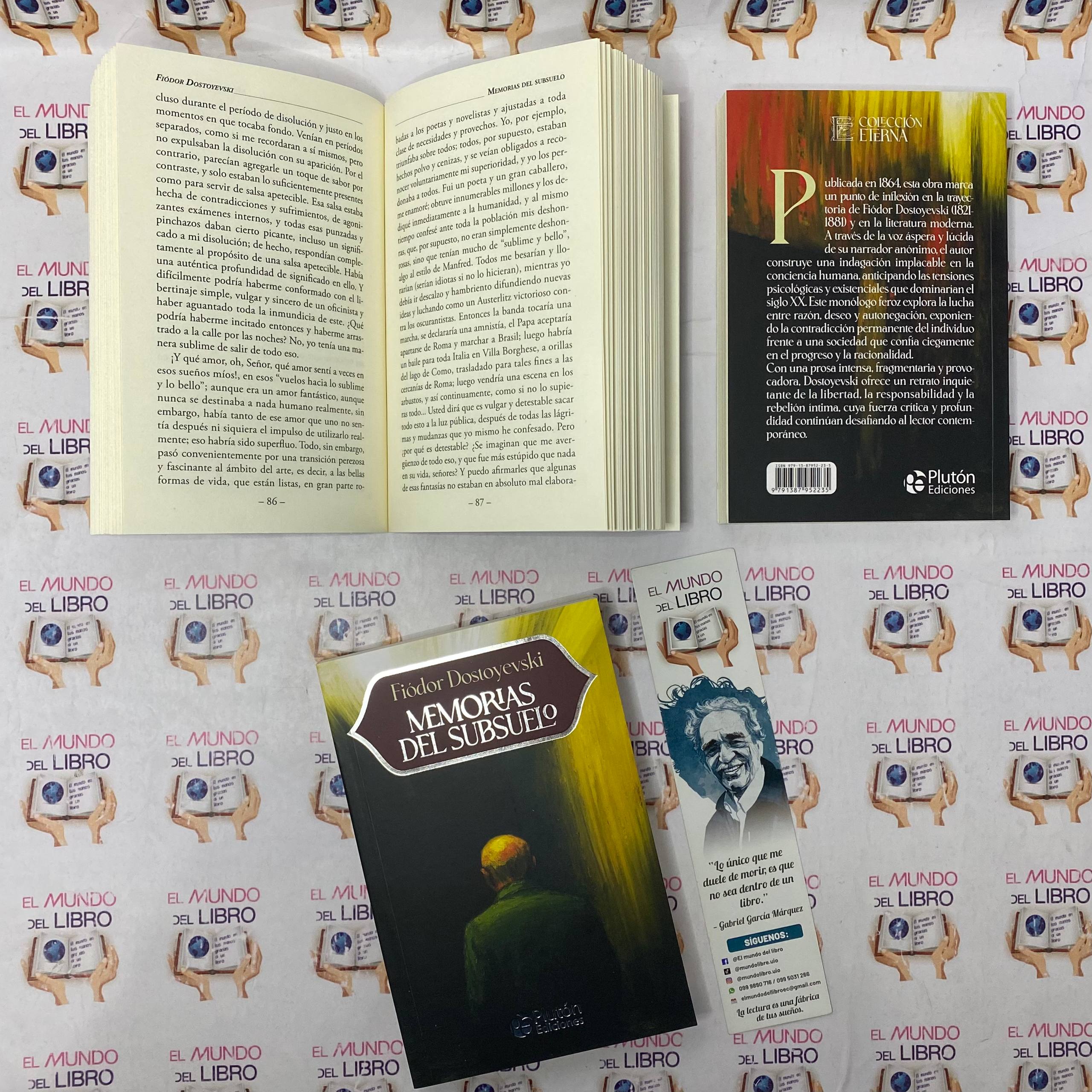 Memorias Del Subsuelo - Fiódor Dostoyevski (Novela Filosófica) 