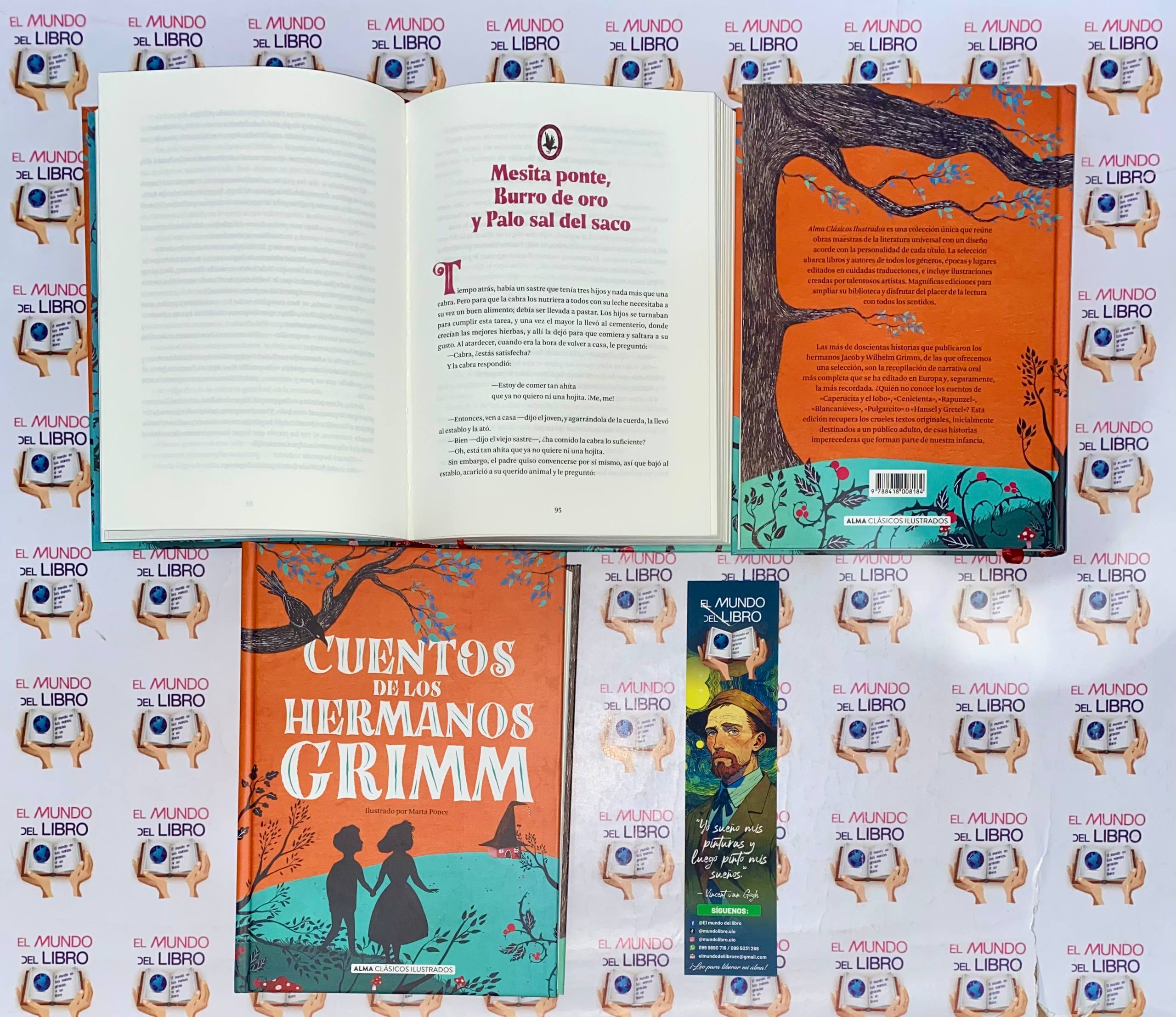 Cuentos de lo hermanos Grimm  (Ilustrado)  