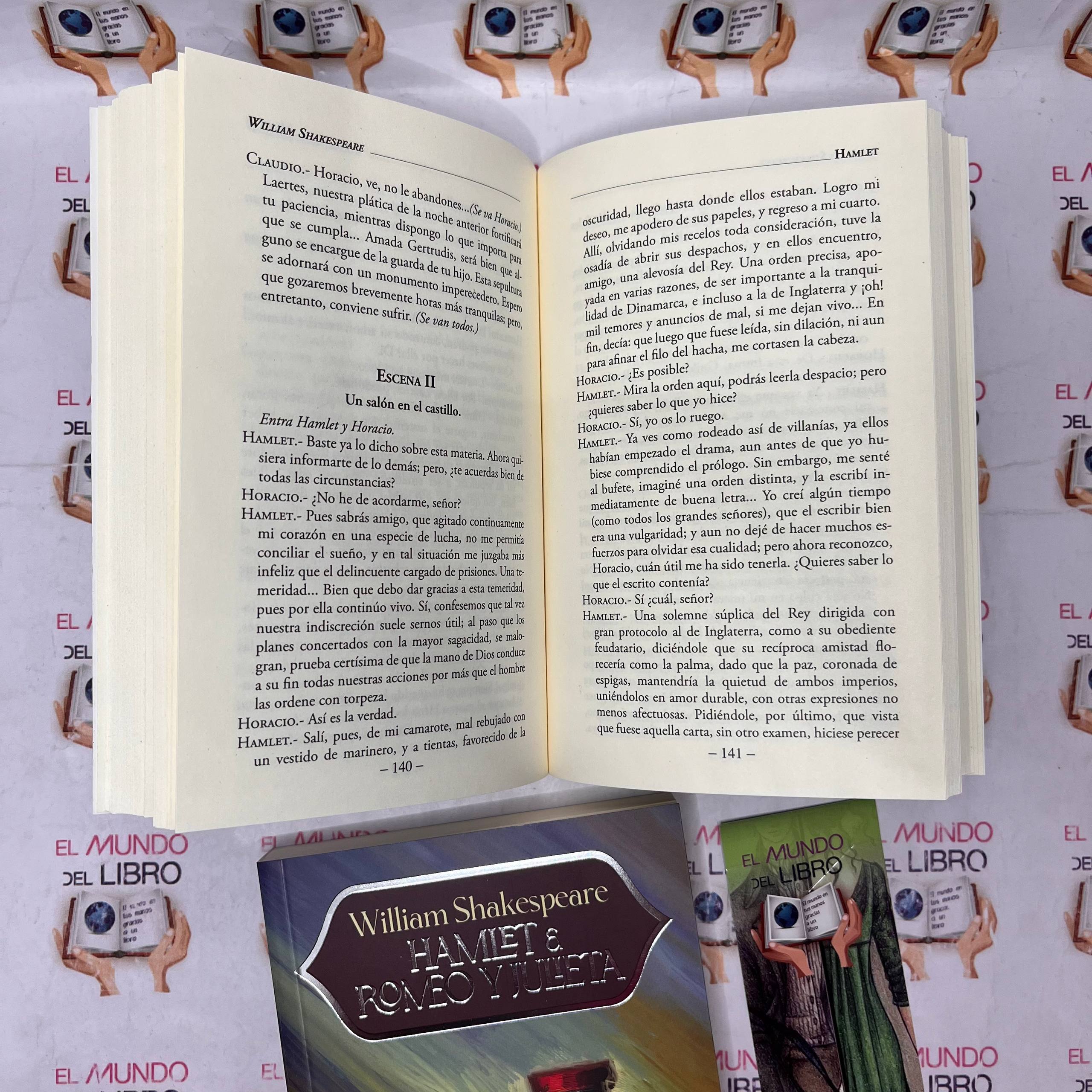 Hamlet & Romeo y Julieta - William Shakespeare  (Novelas Clásicas)