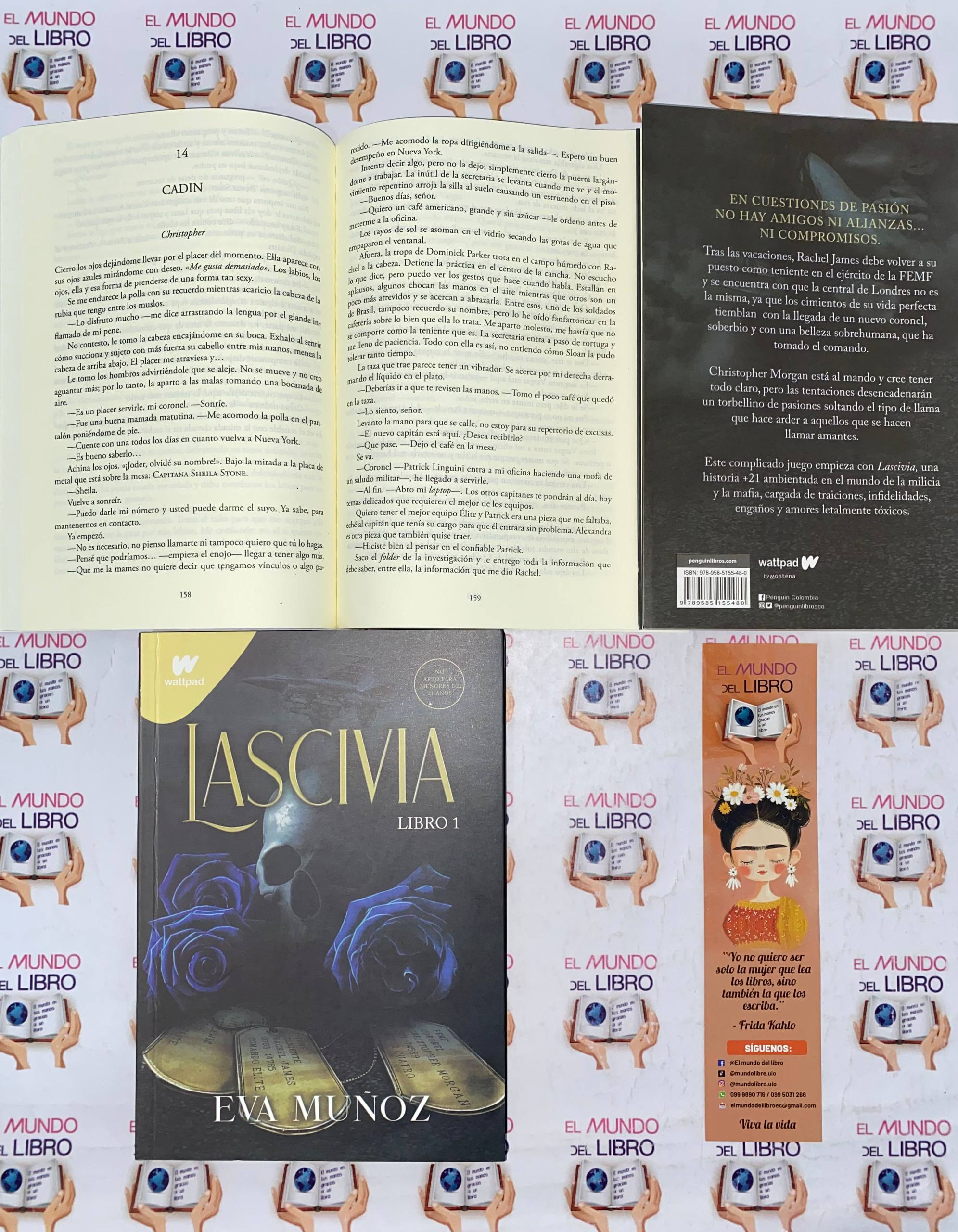 Lascivia - Eva Muñoz  (Libro 1) 