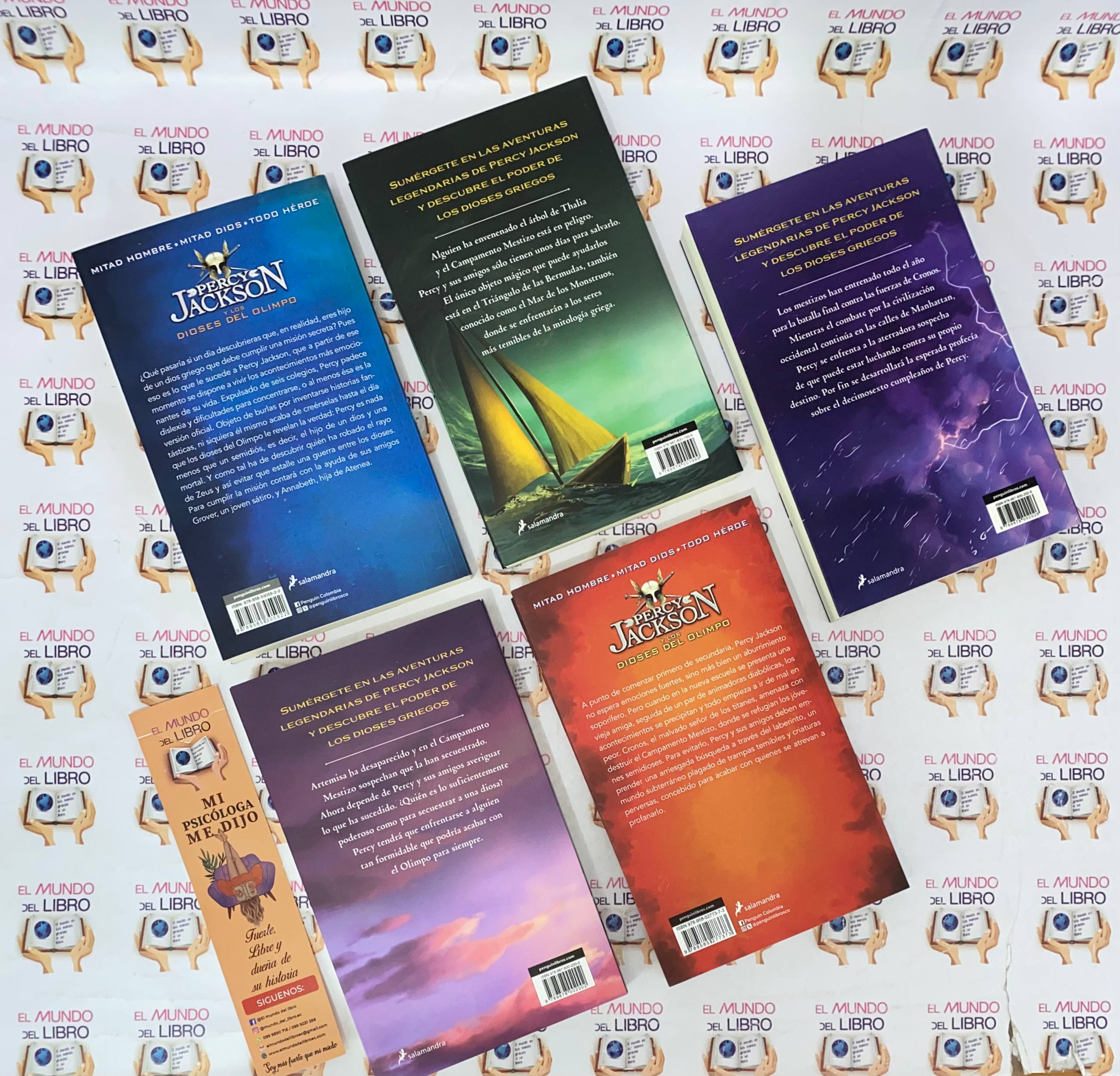  Colección Percy Jackson - Rick Riordan