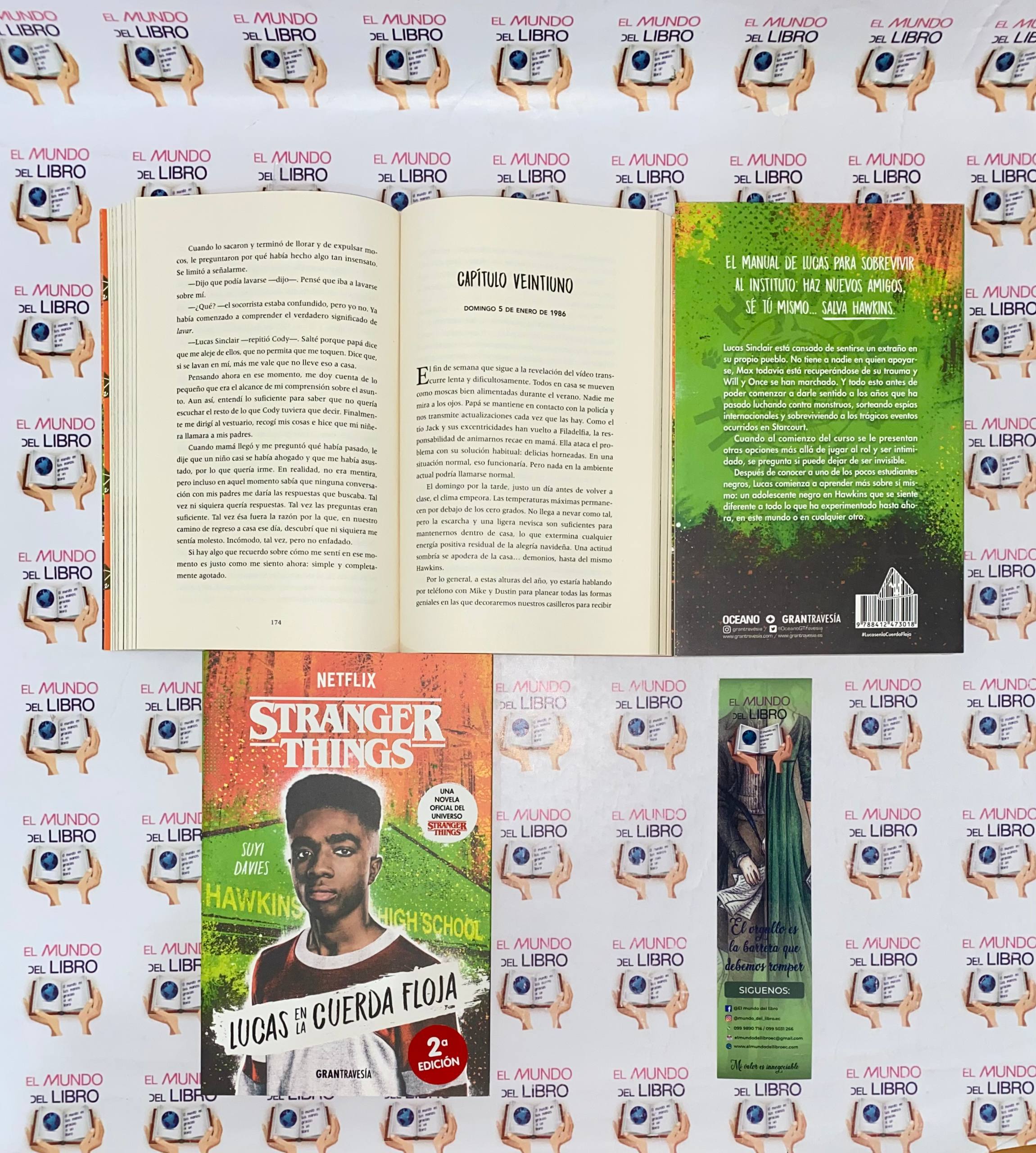 Stranger Things - Lucas En La Cuerda Floja