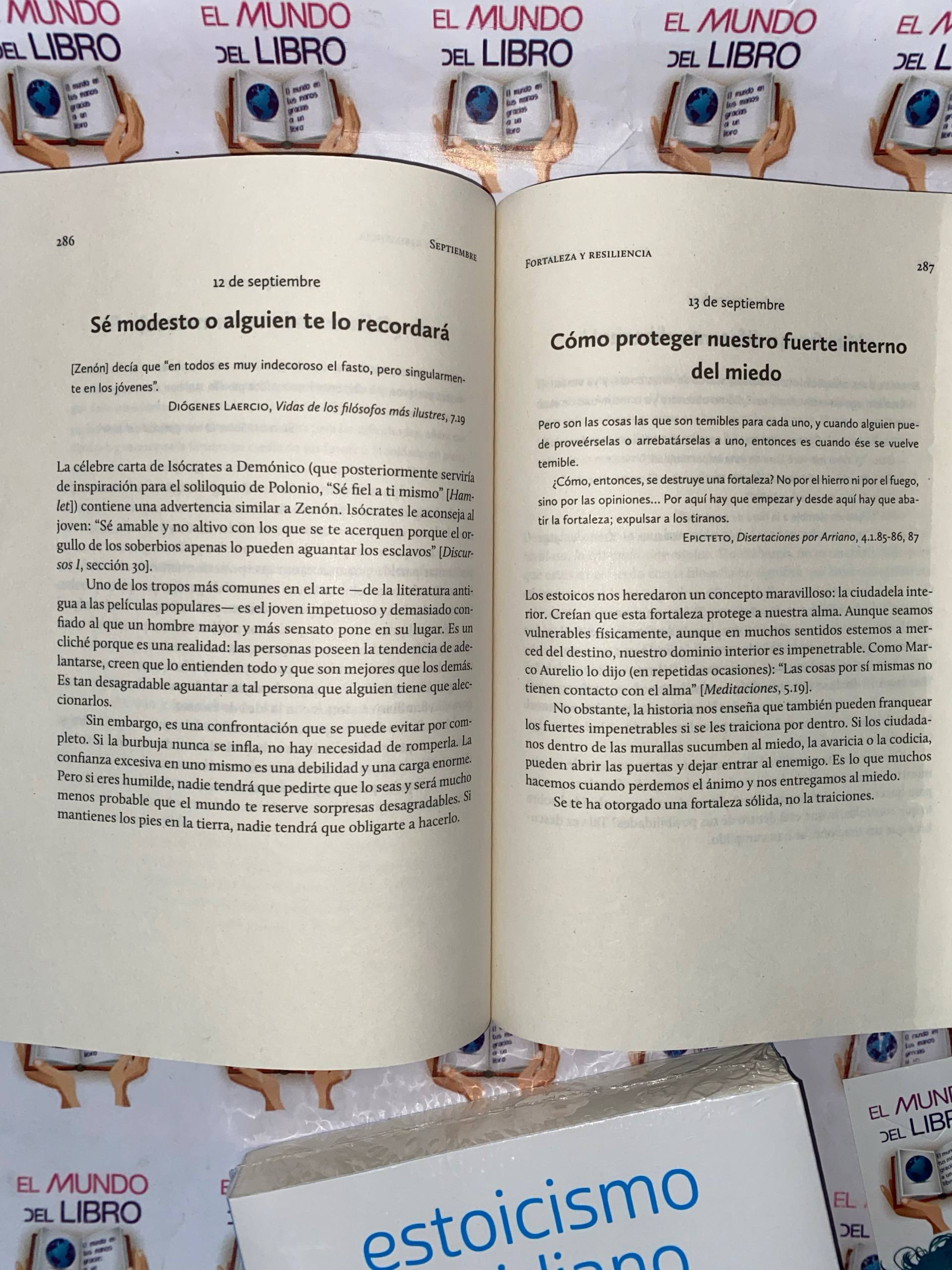 Estoicismo Cotidiano - Ryan Holiday y Stephen Hanselman 
