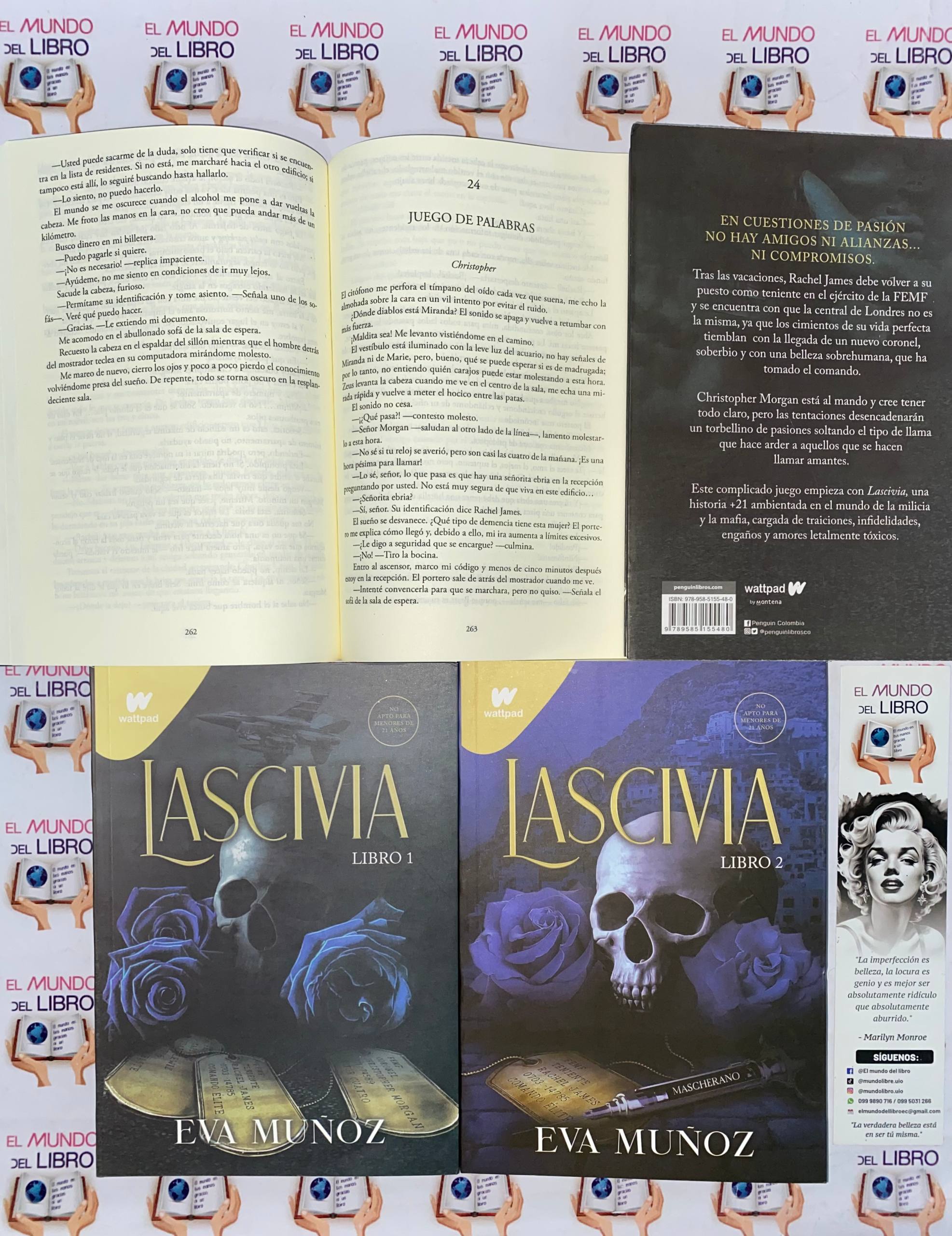 Lascivia - Eva Muñoz Libro 1 y 2