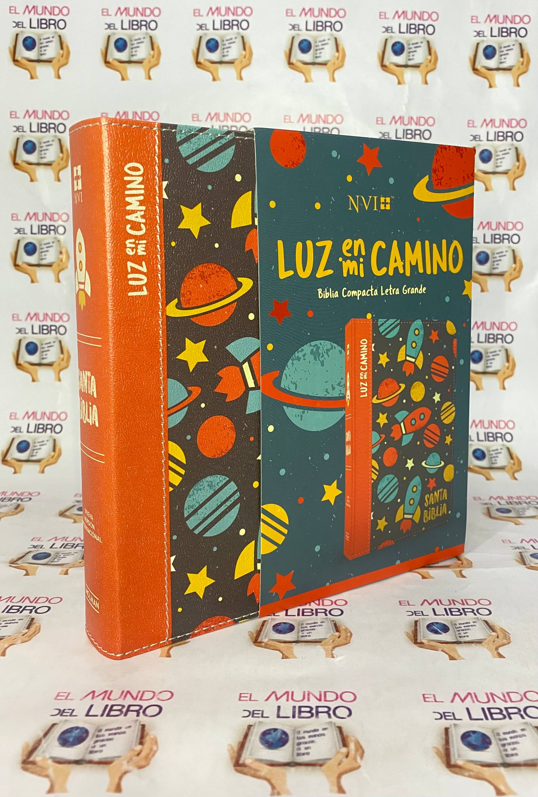 Biblia para niño Luz En Mi Camino - Letra Grande 