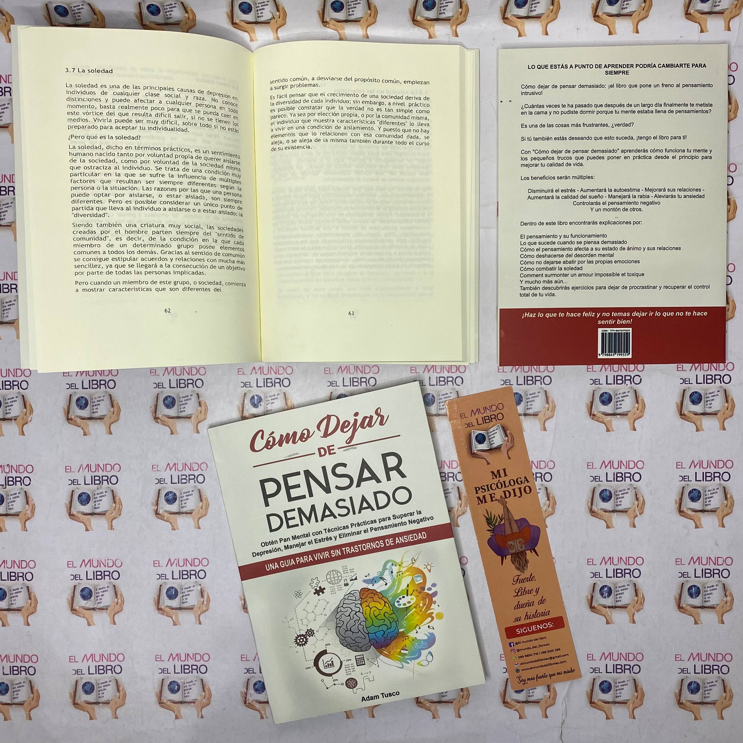 Cómo Dejar De Pensar Demasiado - Adam Tusco  