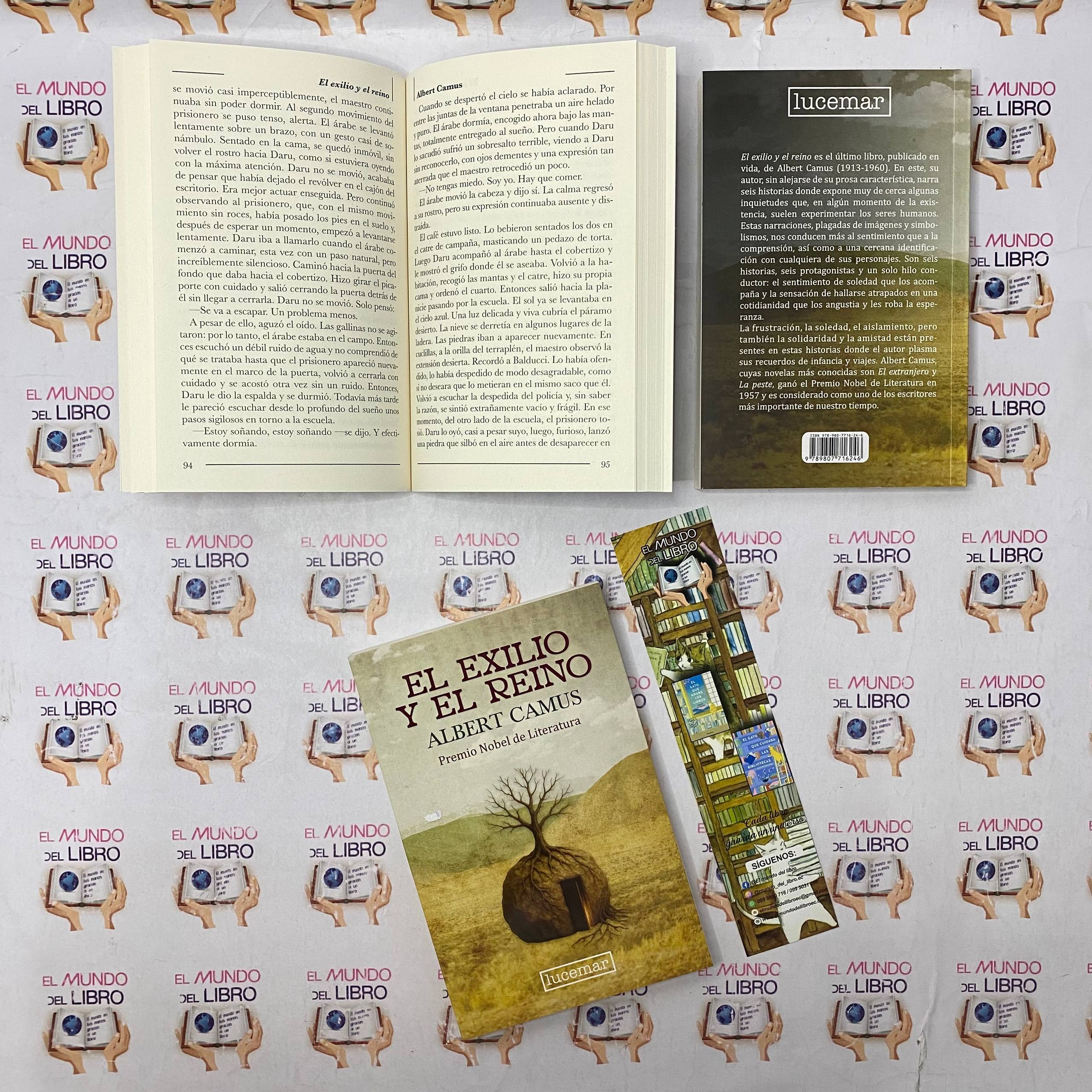 El Exilio Y El Reino - Albert Camus (Premio Nobel de Literatura) (Novela de ficción) 