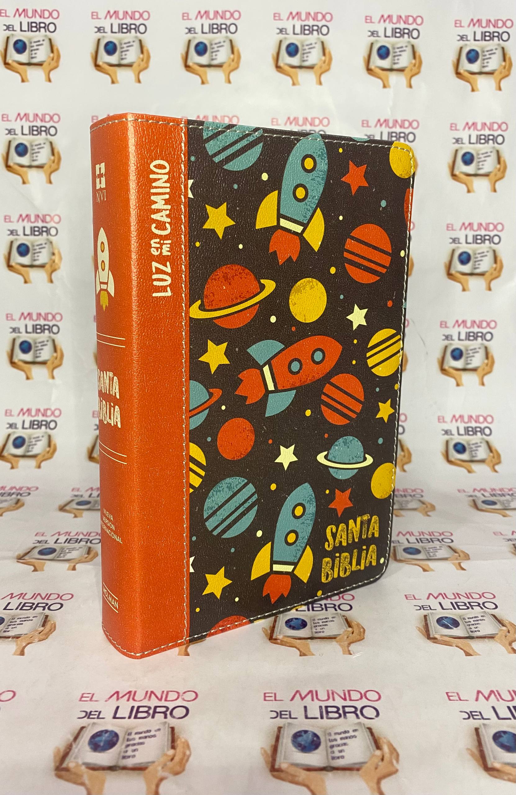 Biblia para niño Luz En Mi Camino - Letra Grande 