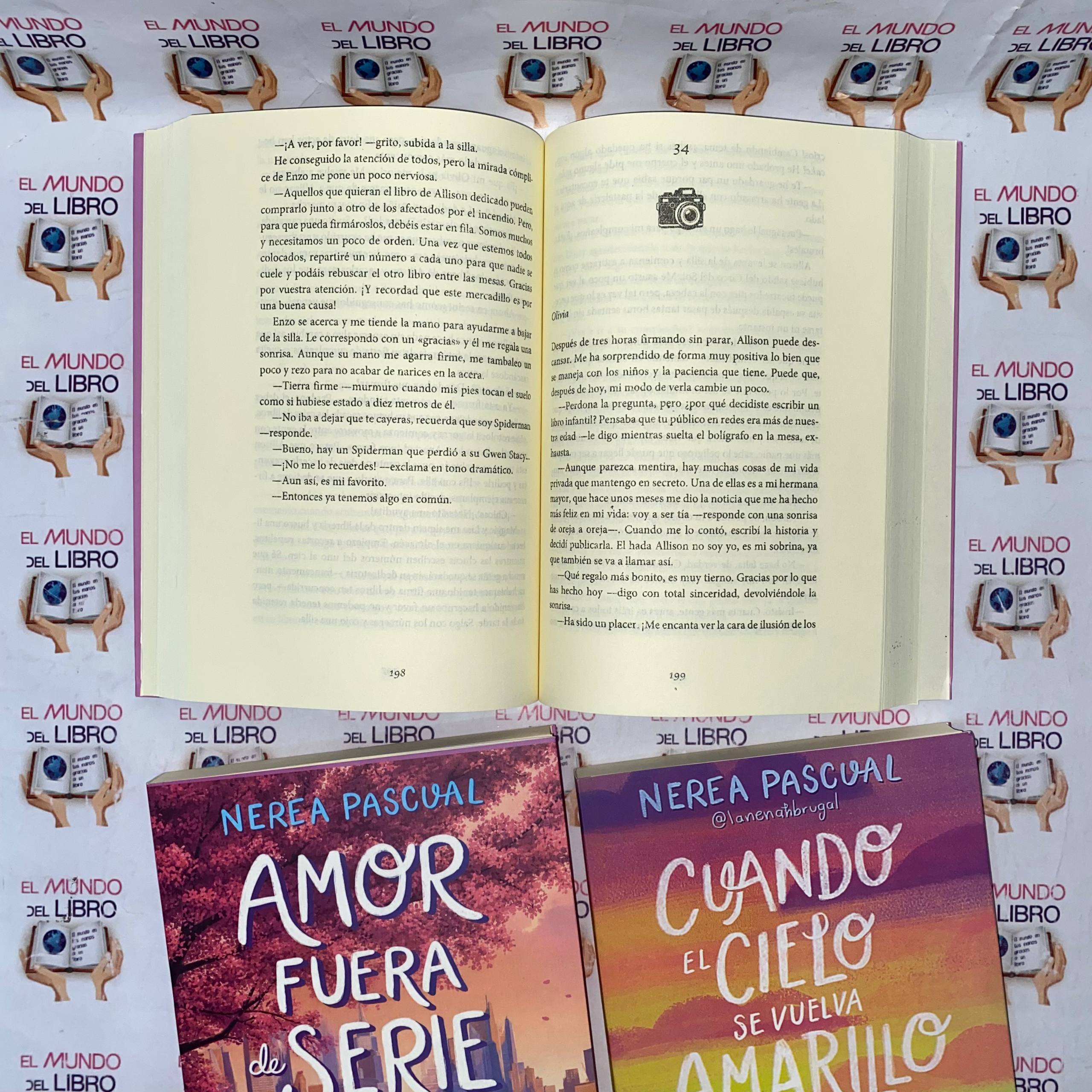 Pack Cuando El Cielo Se Vuelva Amarillo + Amor Fuera De Serie - Nerea Pascual  