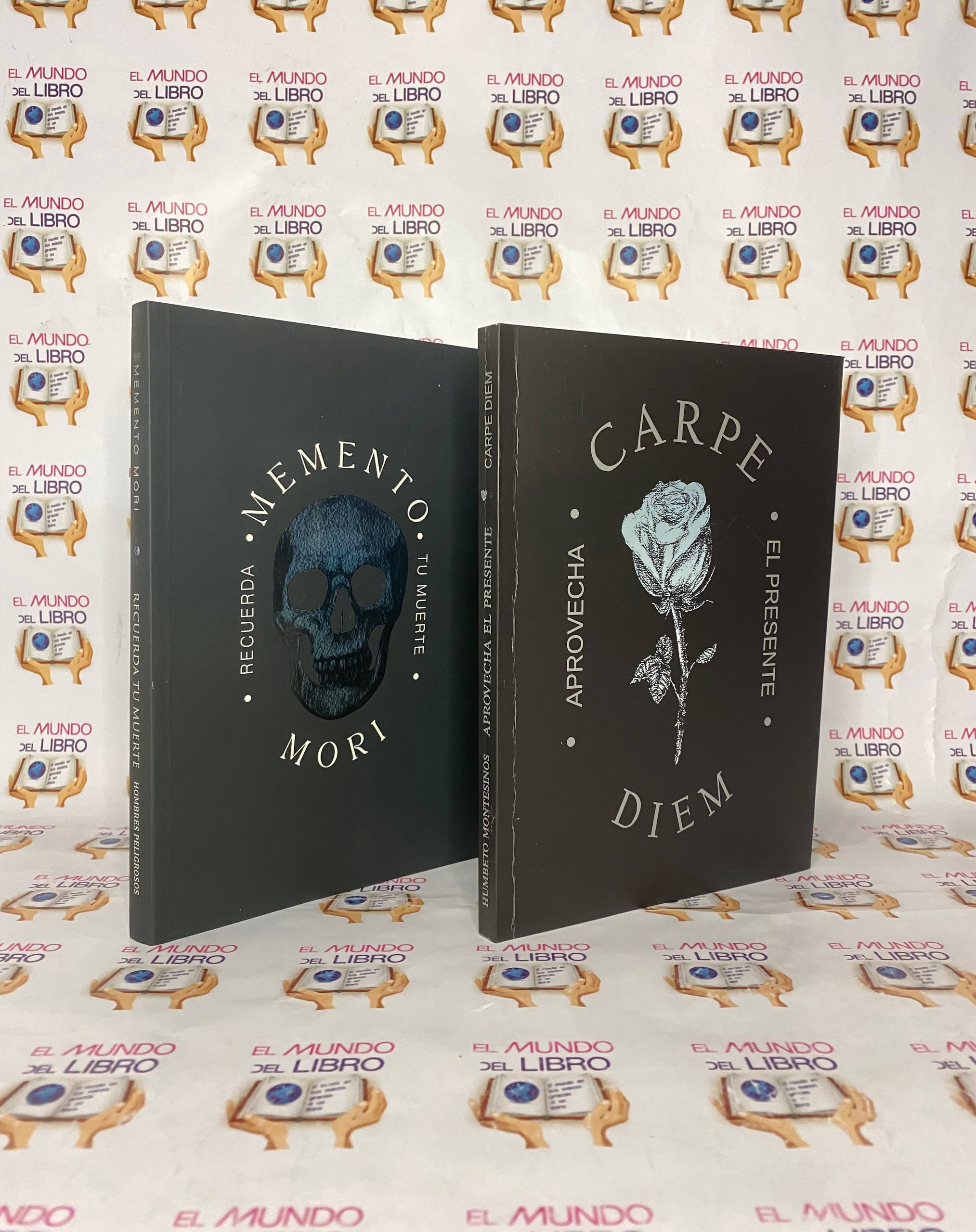 Set de Libros: Memento Mori & Carpe Diem - Humberto Montesinos