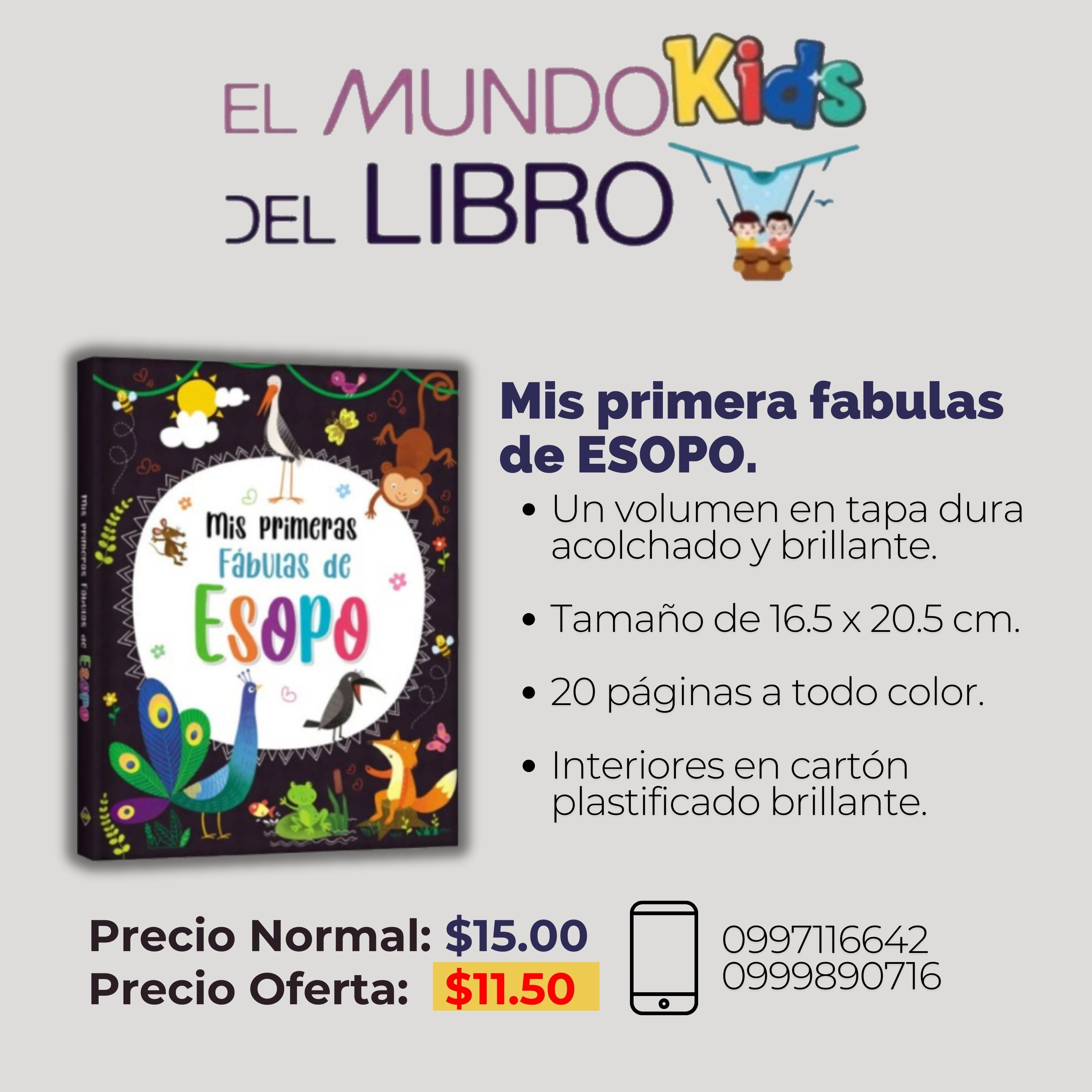 Mis primera fabulas  de ESOPO