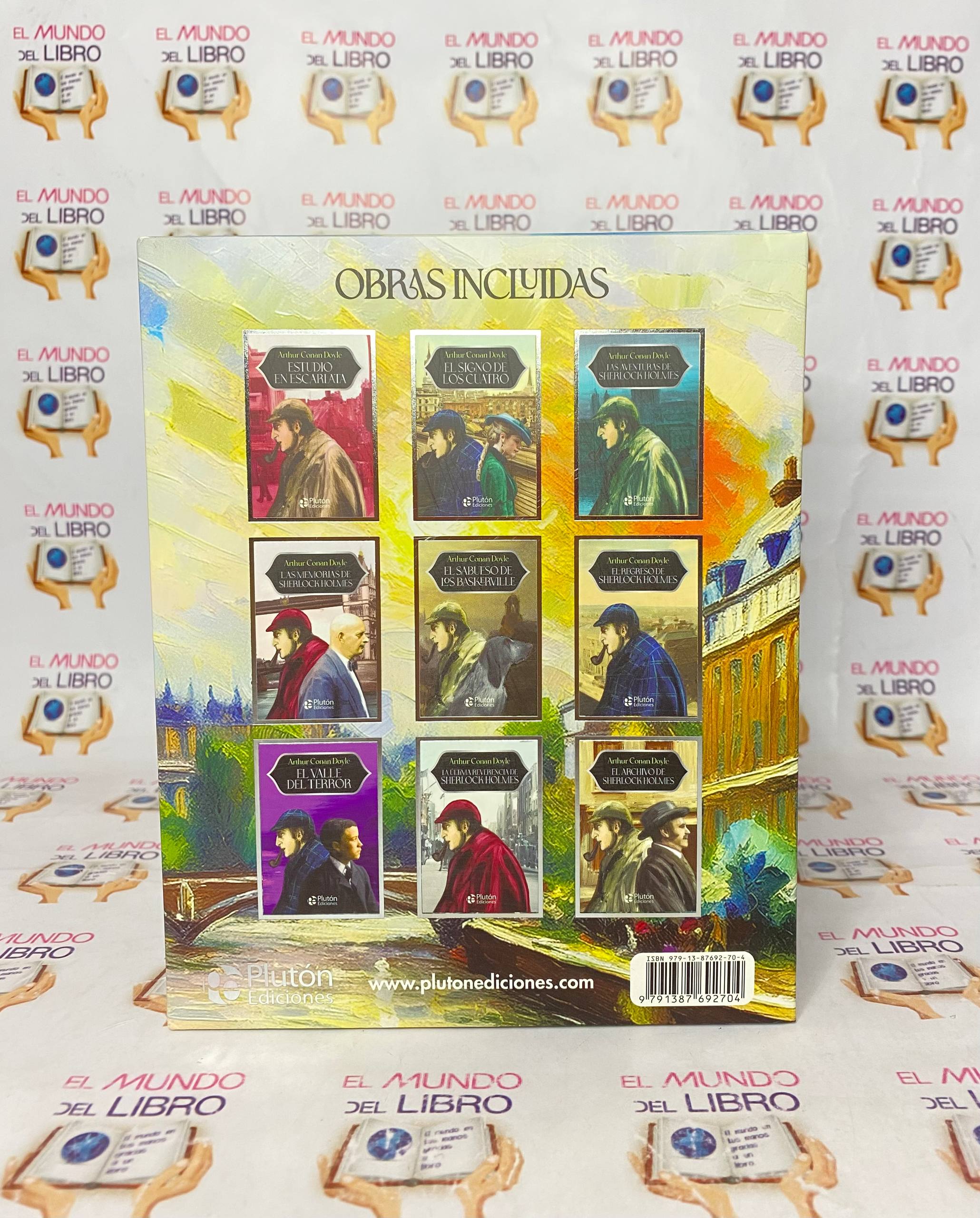 Sherlock Holmes Obras Completas + Caja Tematizada