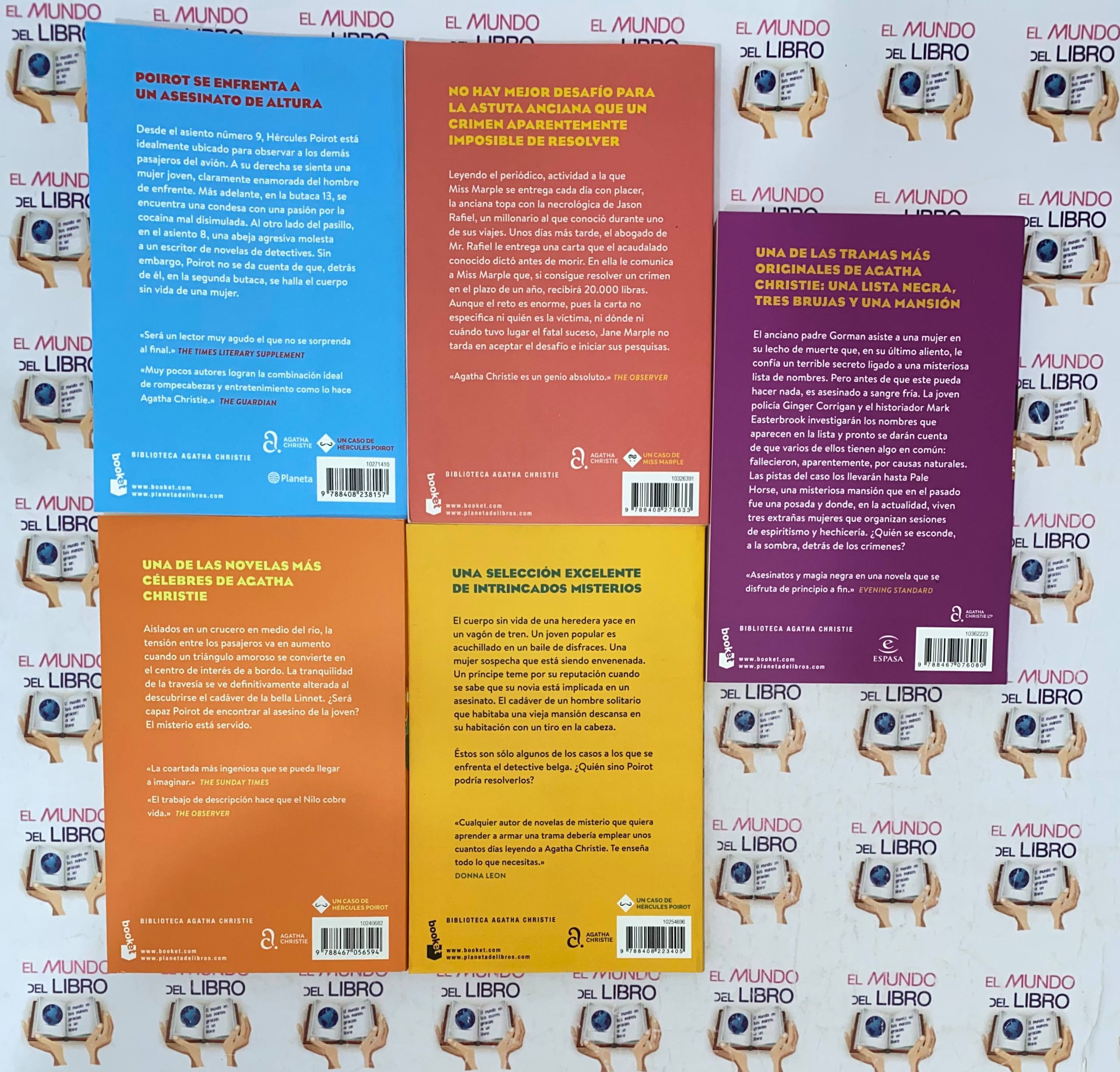 Colección de novelas de Agatha Christie