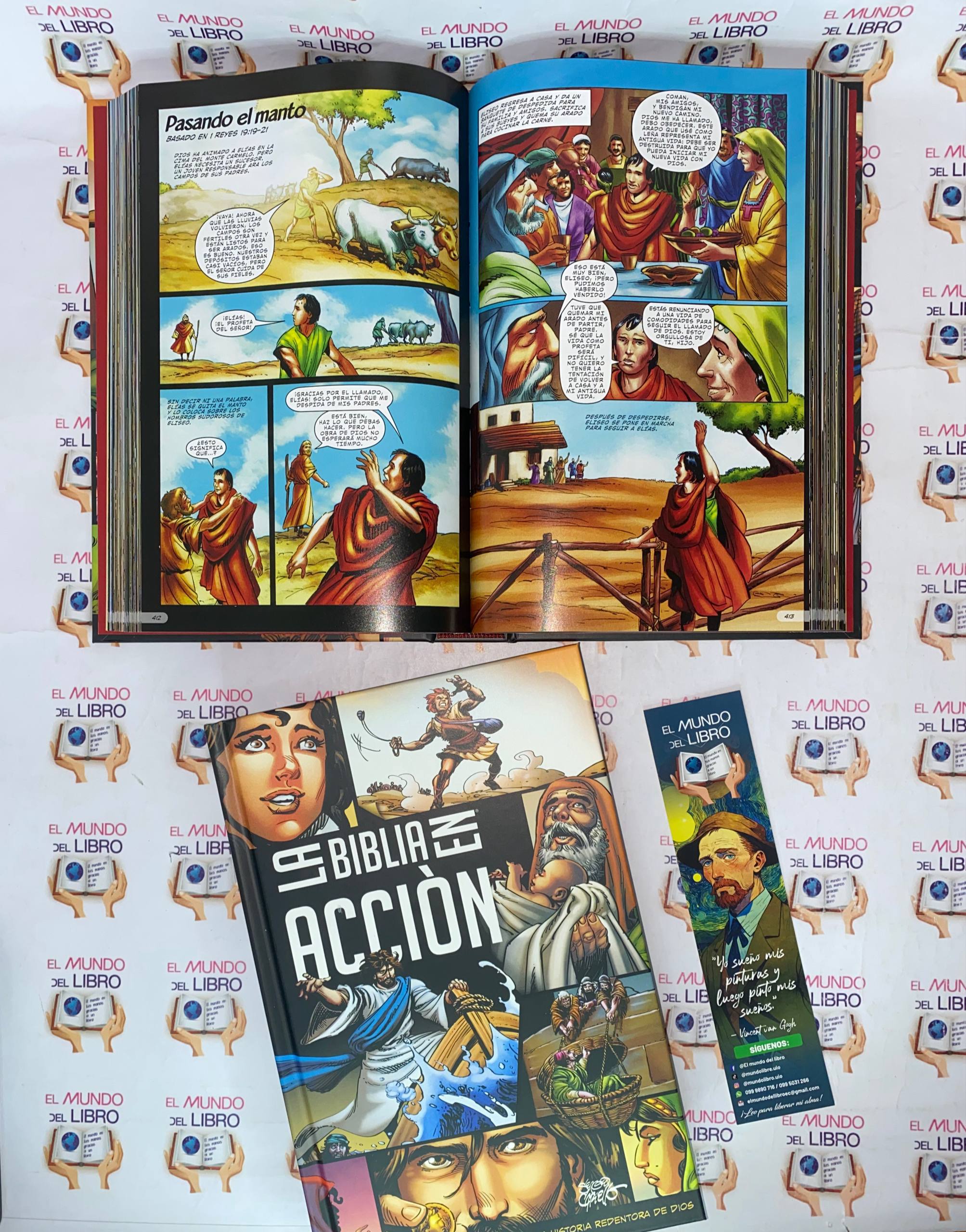 La Biblia en Acción: La Historia Redentora de Dios - Sergio Cariello 