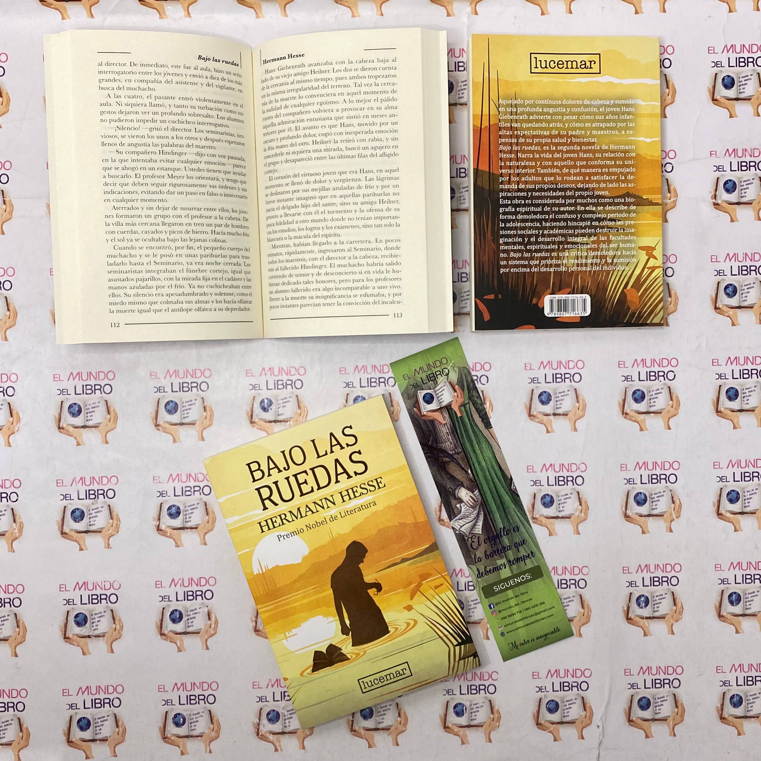 Bajo Las Ruedas - Hermann Hesse (Premio Nobel de Literatura) (Desarrollo Personal)