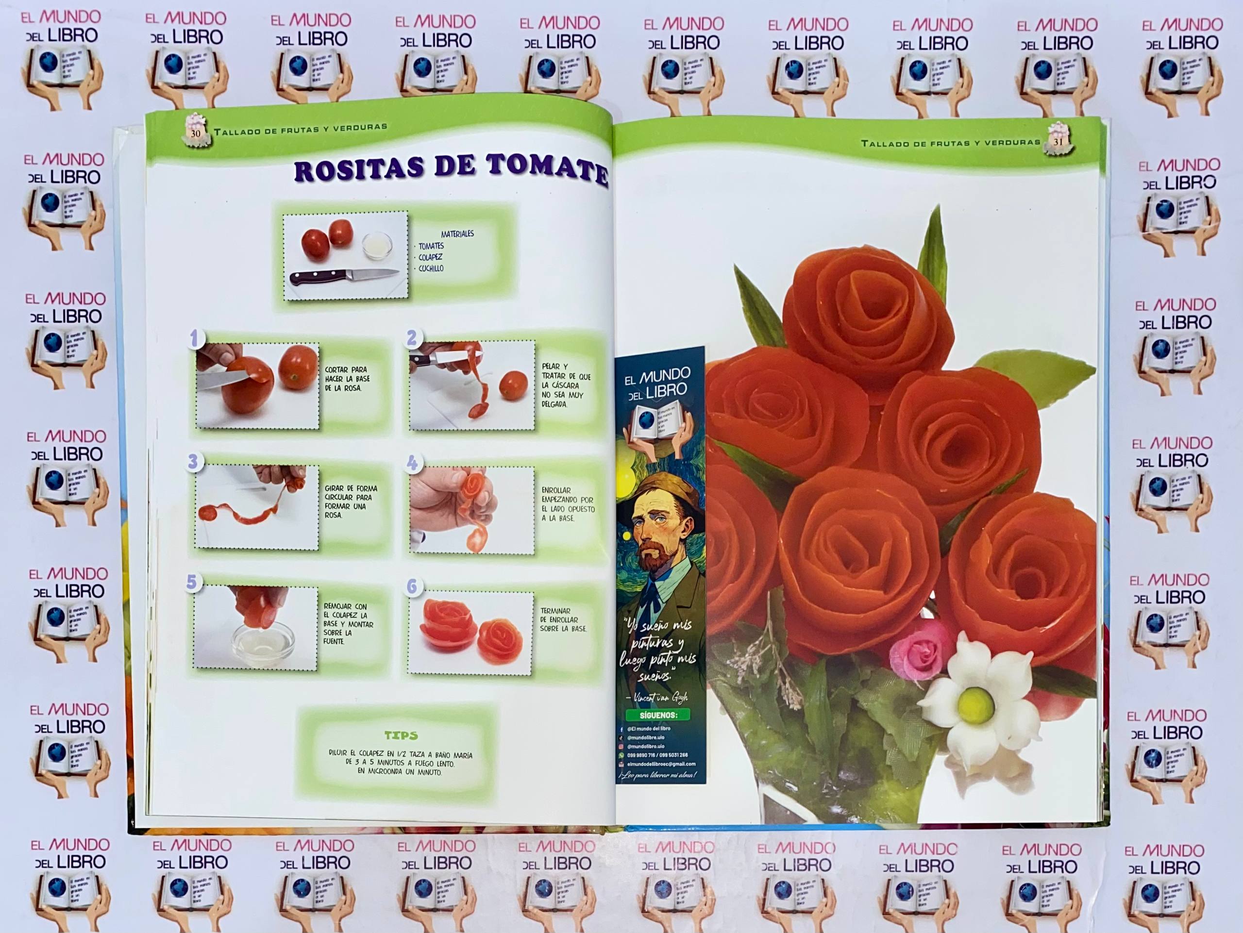 Tallado De Frutas y Verduras (Ilustrado)  
