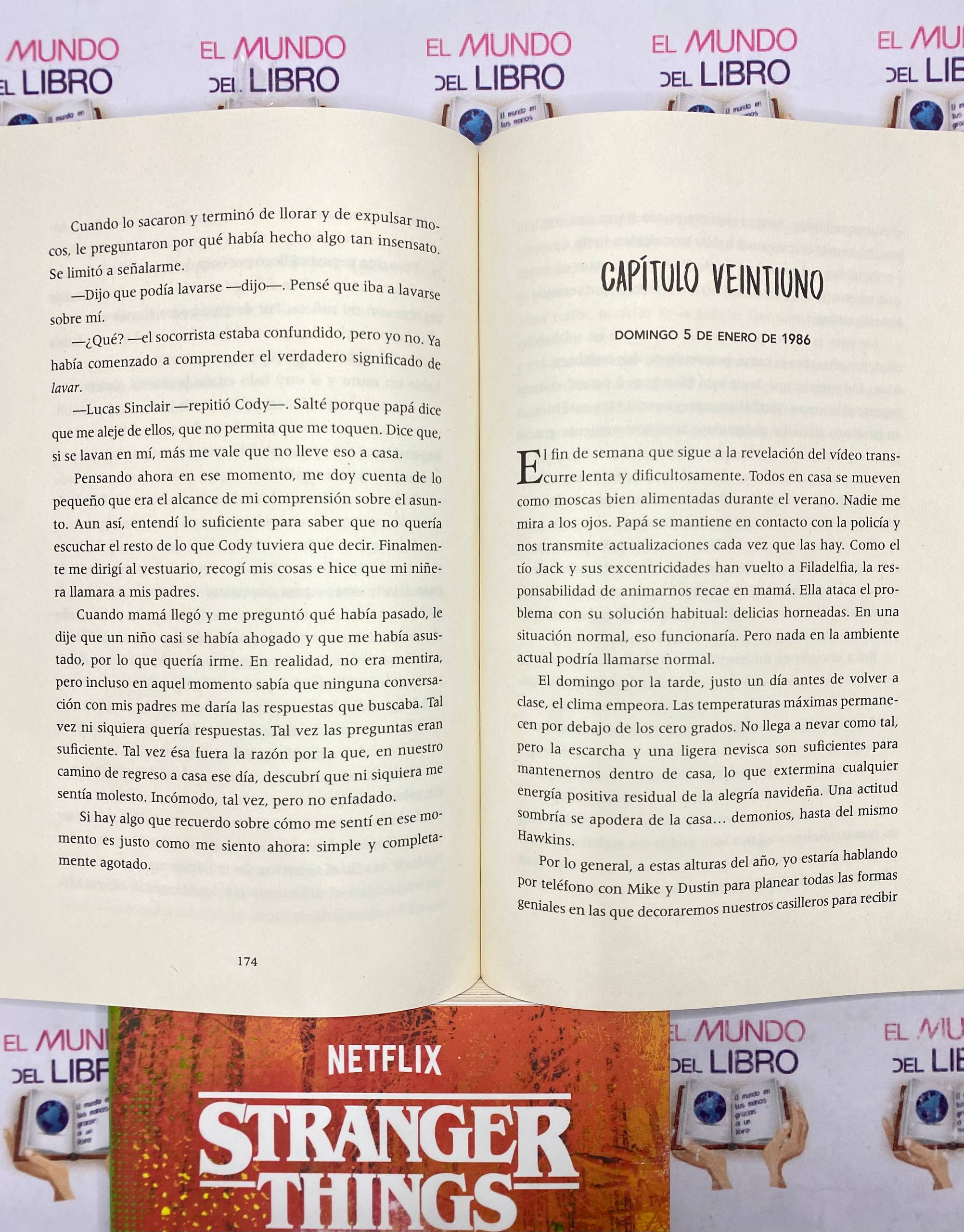 Stranger Things - Lucas En La Cuerda Floja