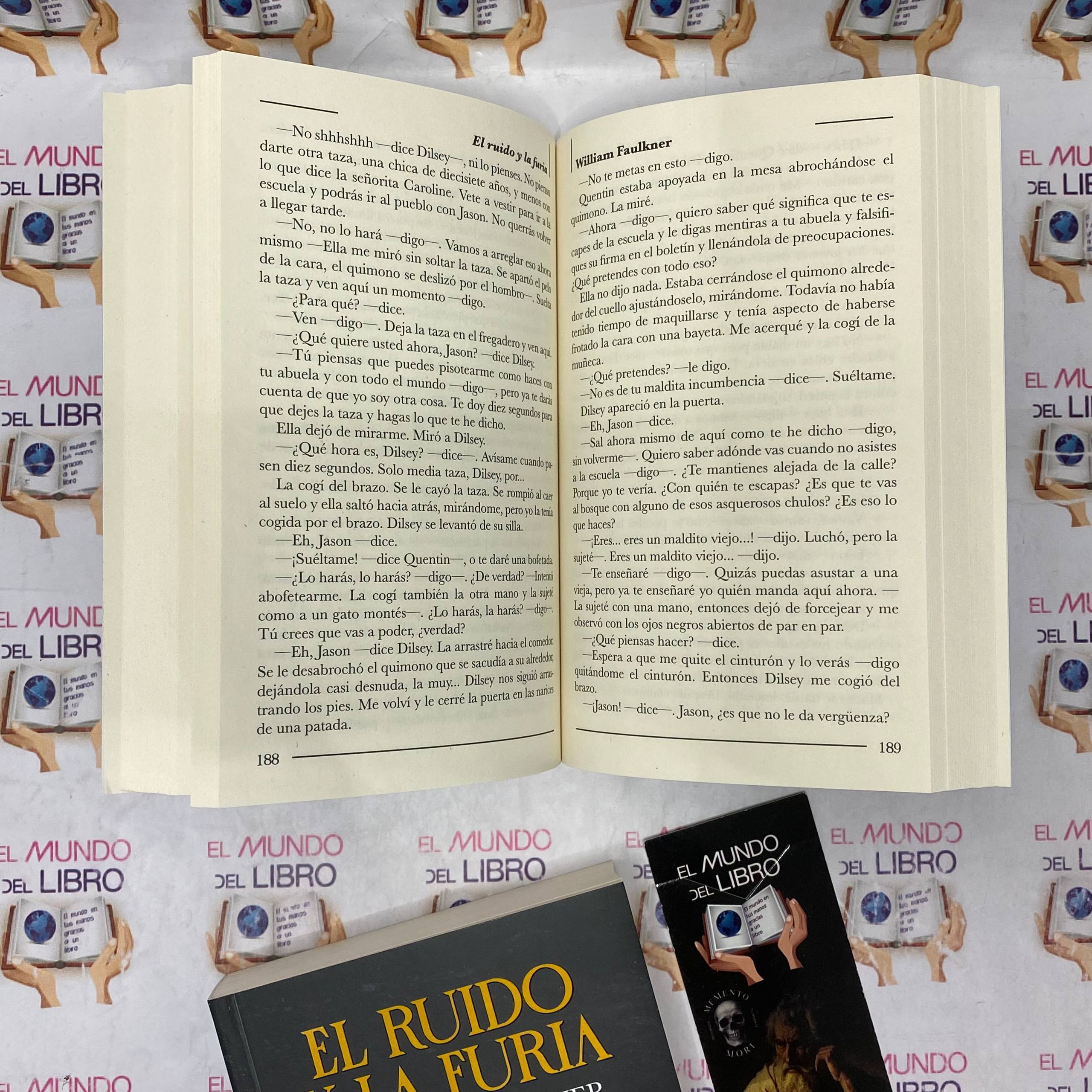 El Ruido Y La Furia - William Faulkner (Premio Nobel de Literatura) (Novela Inglesa) 
