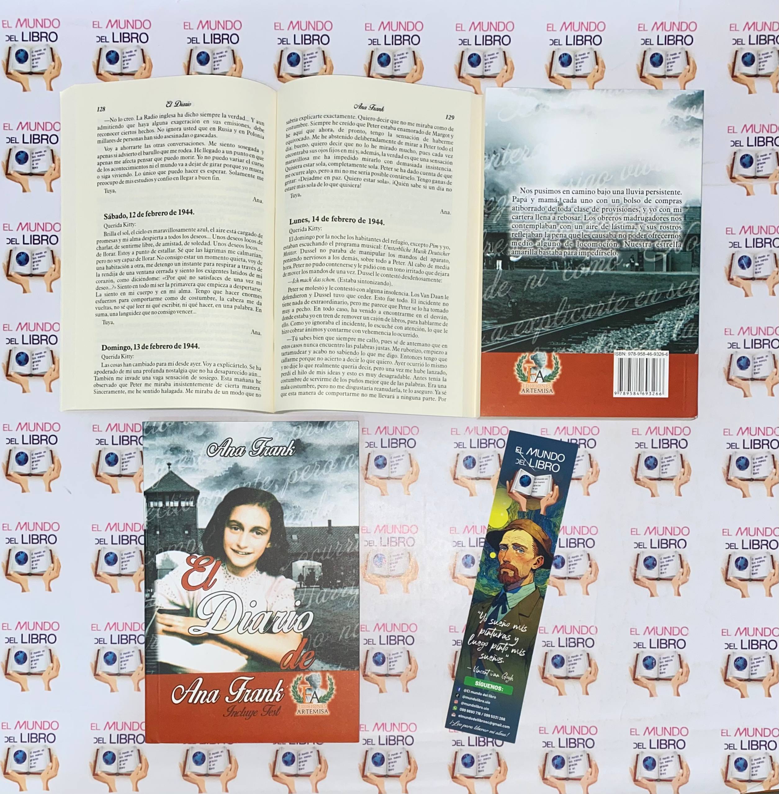 El Diario De Ana Frank - Ana Frank (Actividades Post - Lectura)  